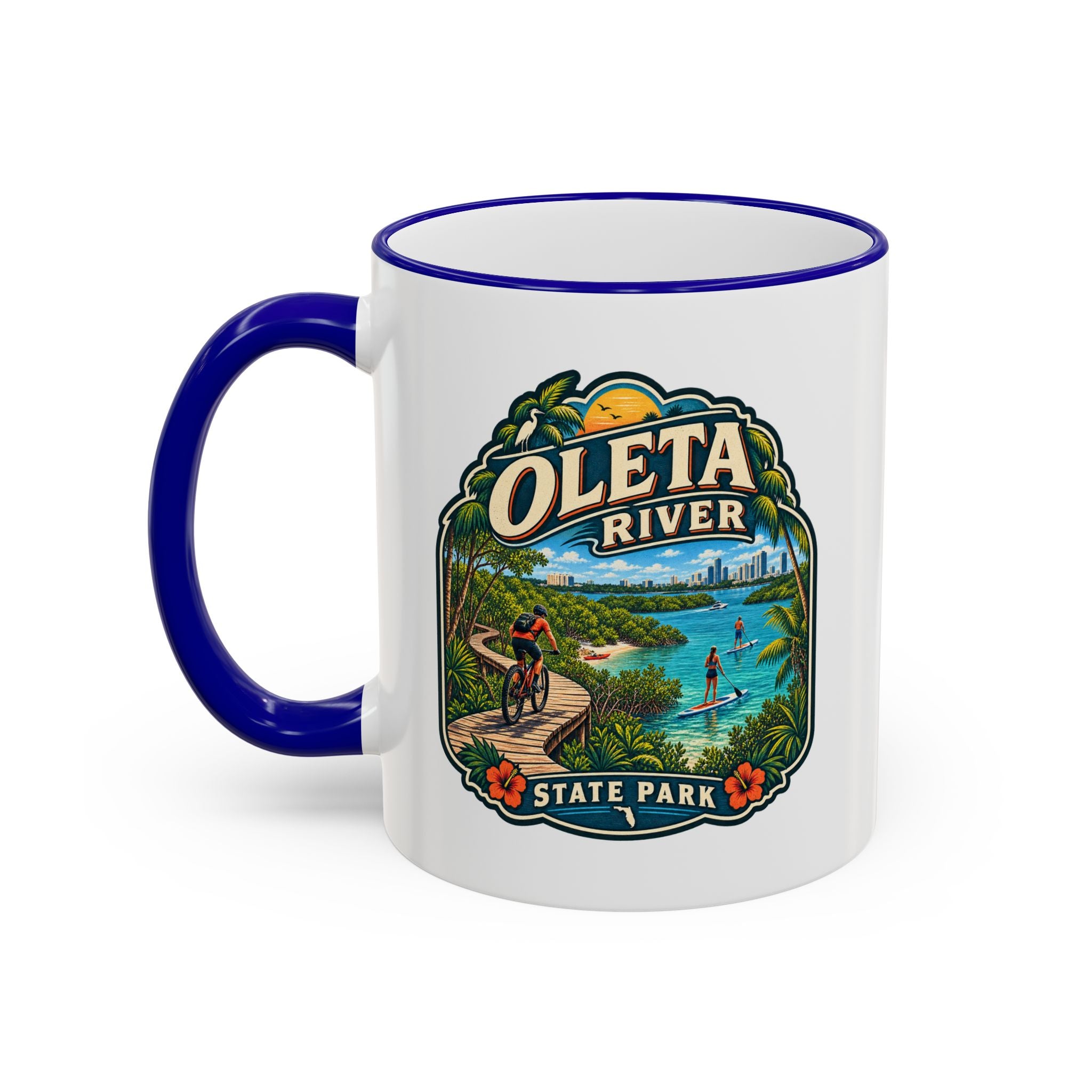 Oleta River Accent Rim & Handle 11oz/15oz