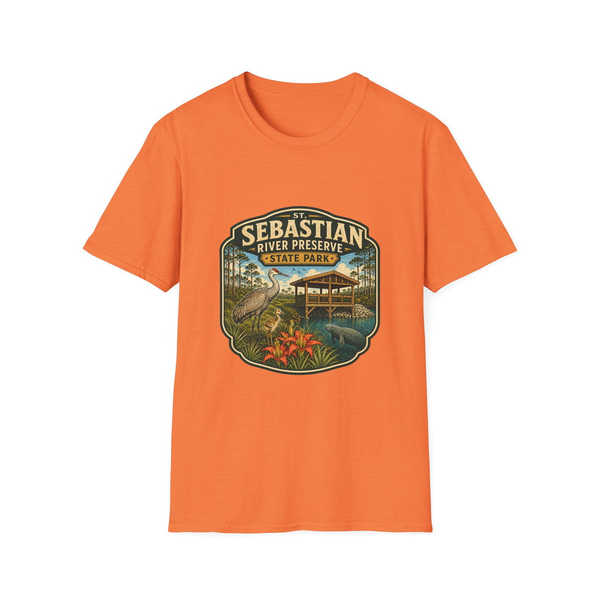 St. Sebastian River — Retro Tee