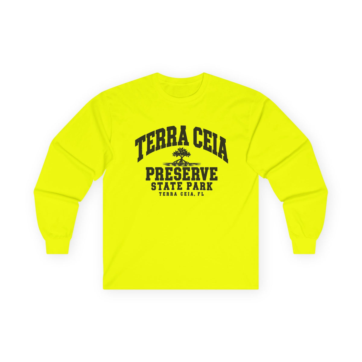 Terra Ceia Preserve State Park Official Logo- Long Sleeve Tee