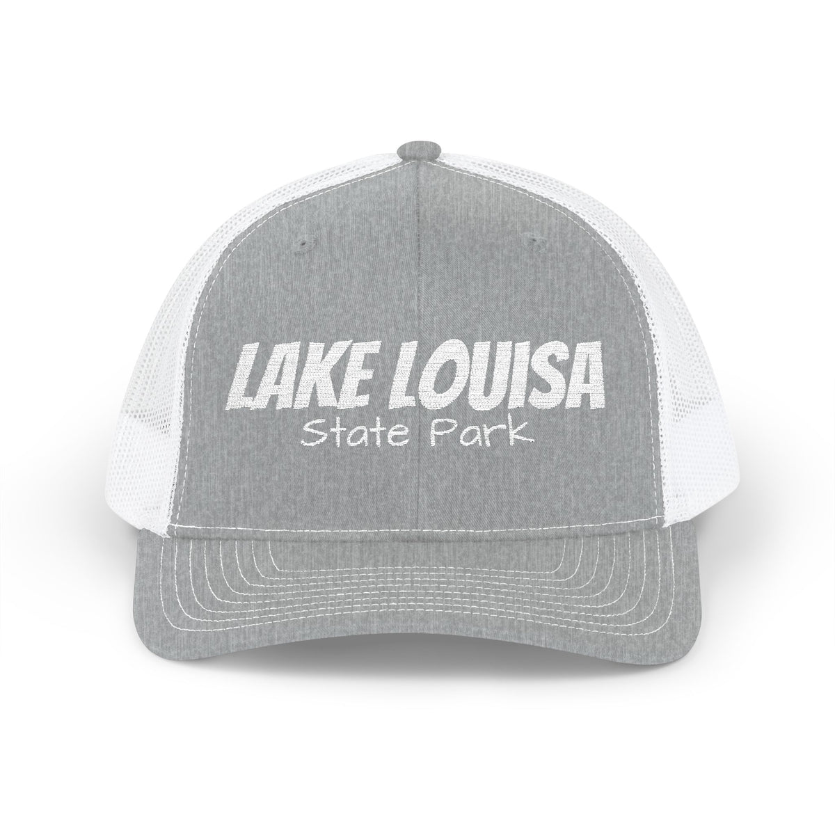 Lake Louisa State Park Trucker Cap — Retro Outdoor Snapback Hat