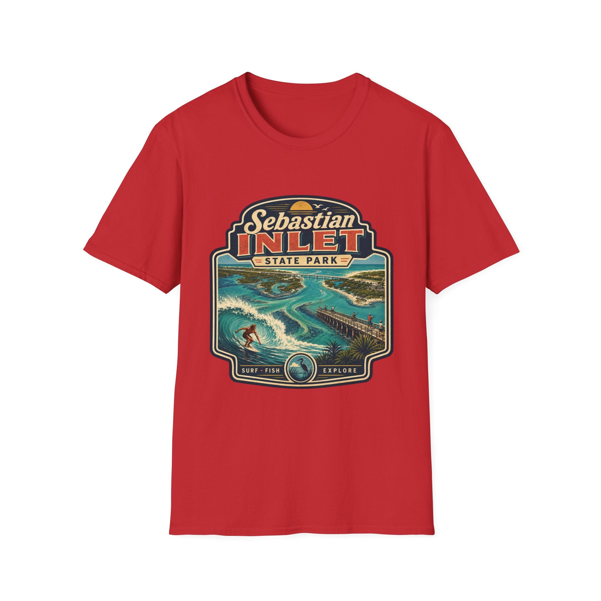 Sebastian Inlet - Retro Tee