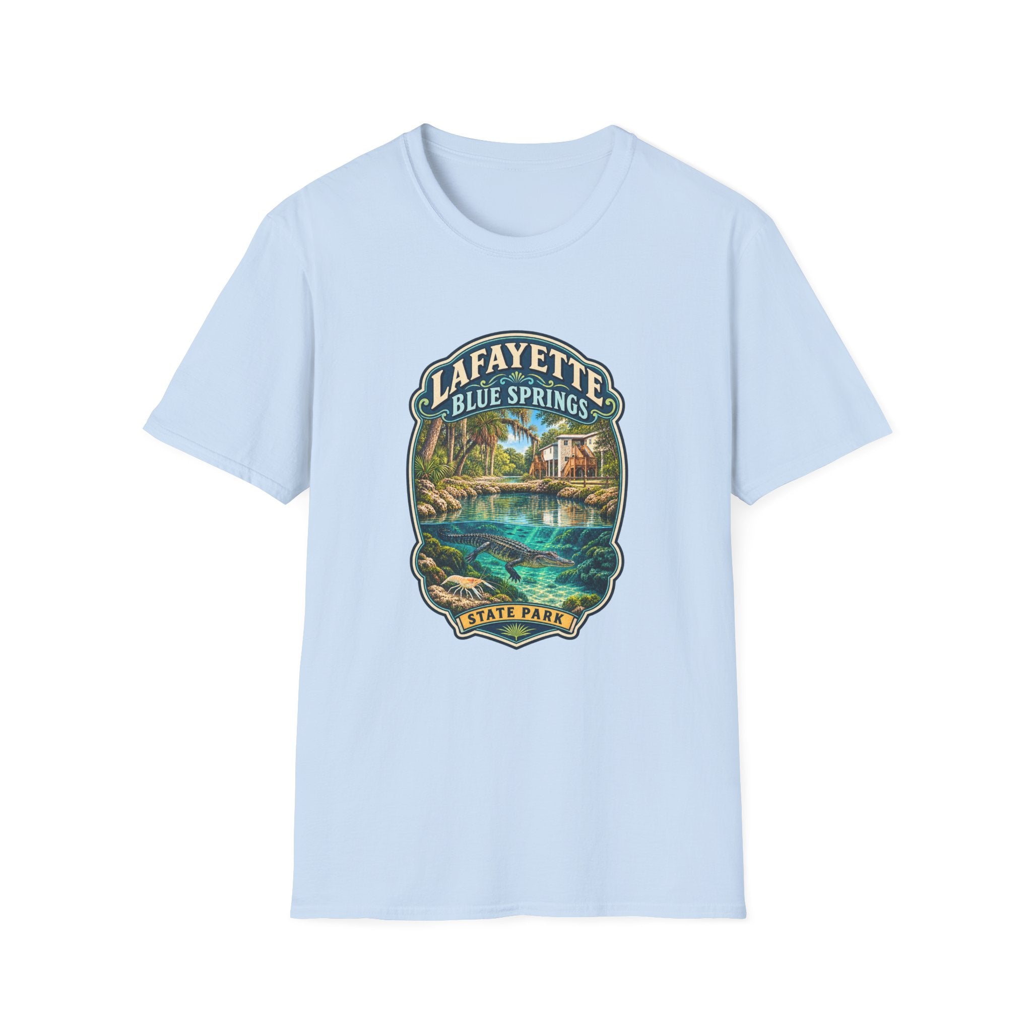 Lafayette Blue Springs- Retro Tee