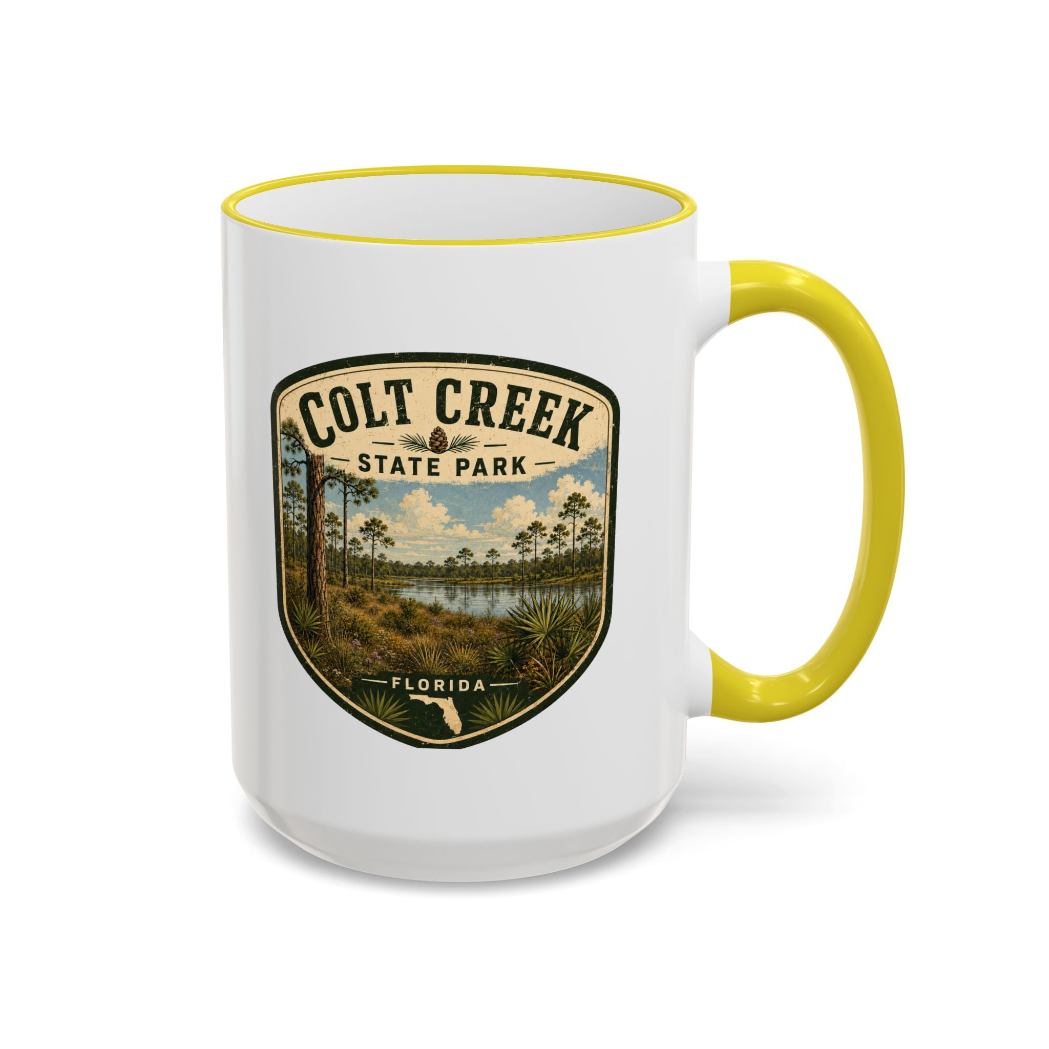 Colt Creek Meadow Mug — Accent Rim & Handle 11oz/15oz