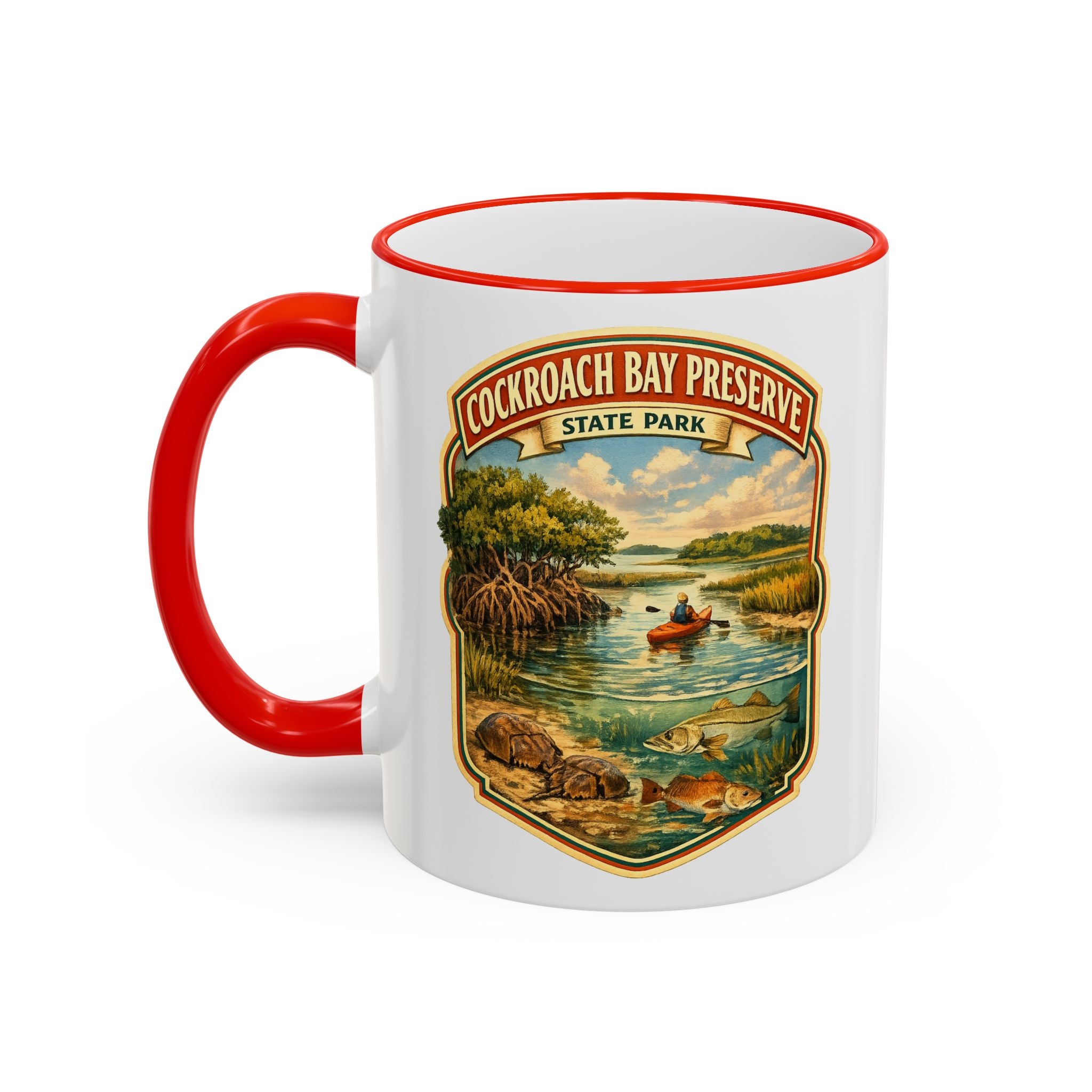 Cockroach Bay Preserve Accent Rim & Handle 11oz/15oz