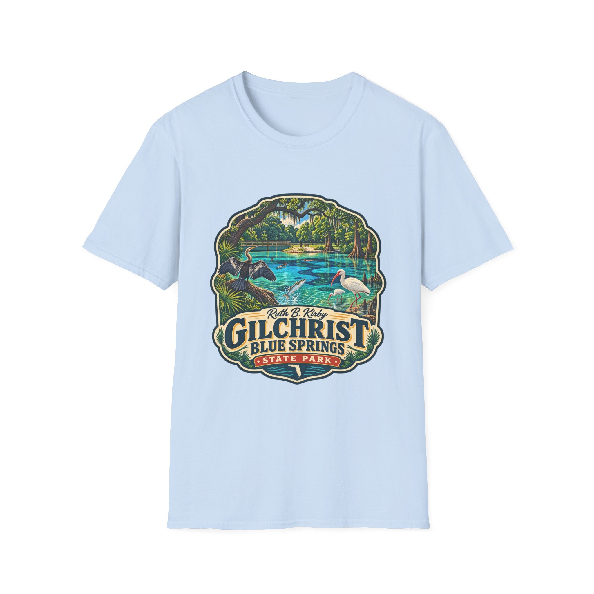 Gilchrist Blue Springs- Retro Tee