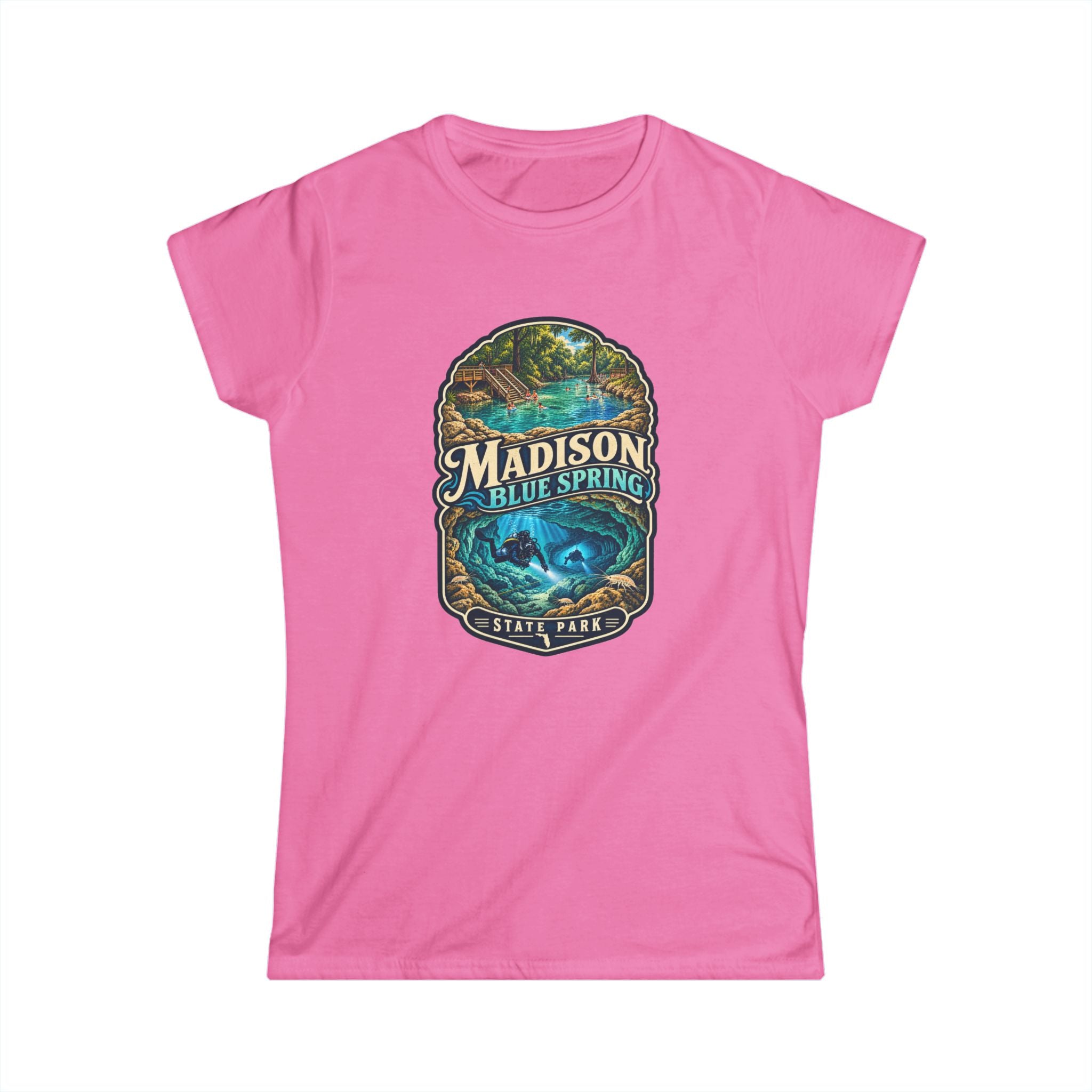 Madison Blue Spring- Vintage Tee