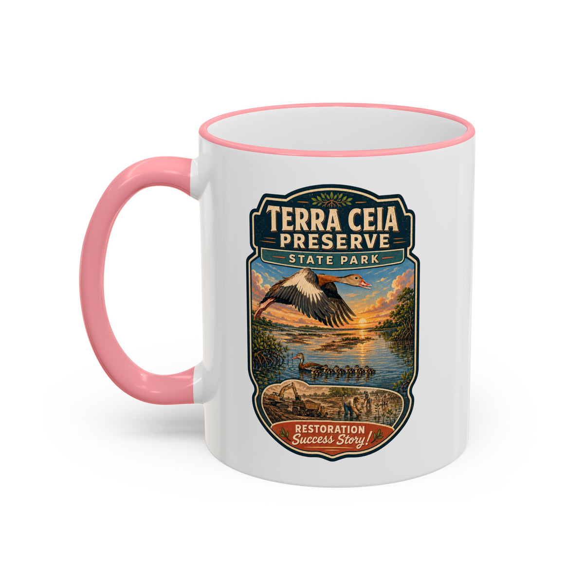 Terra Ceia Preserve — Accent Rim & Handle 11oz/15oz