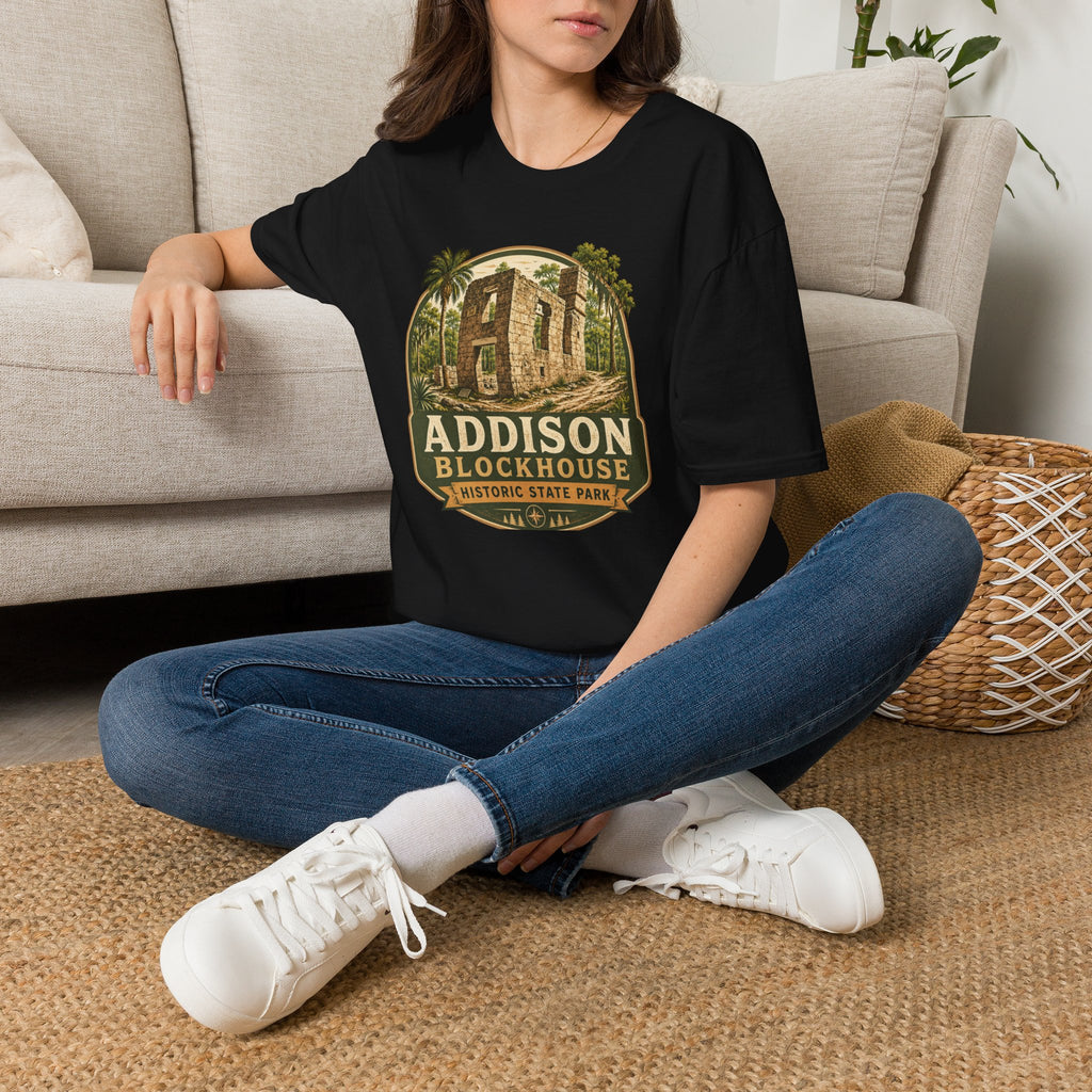 Addison Blockhouse — Retro Tee