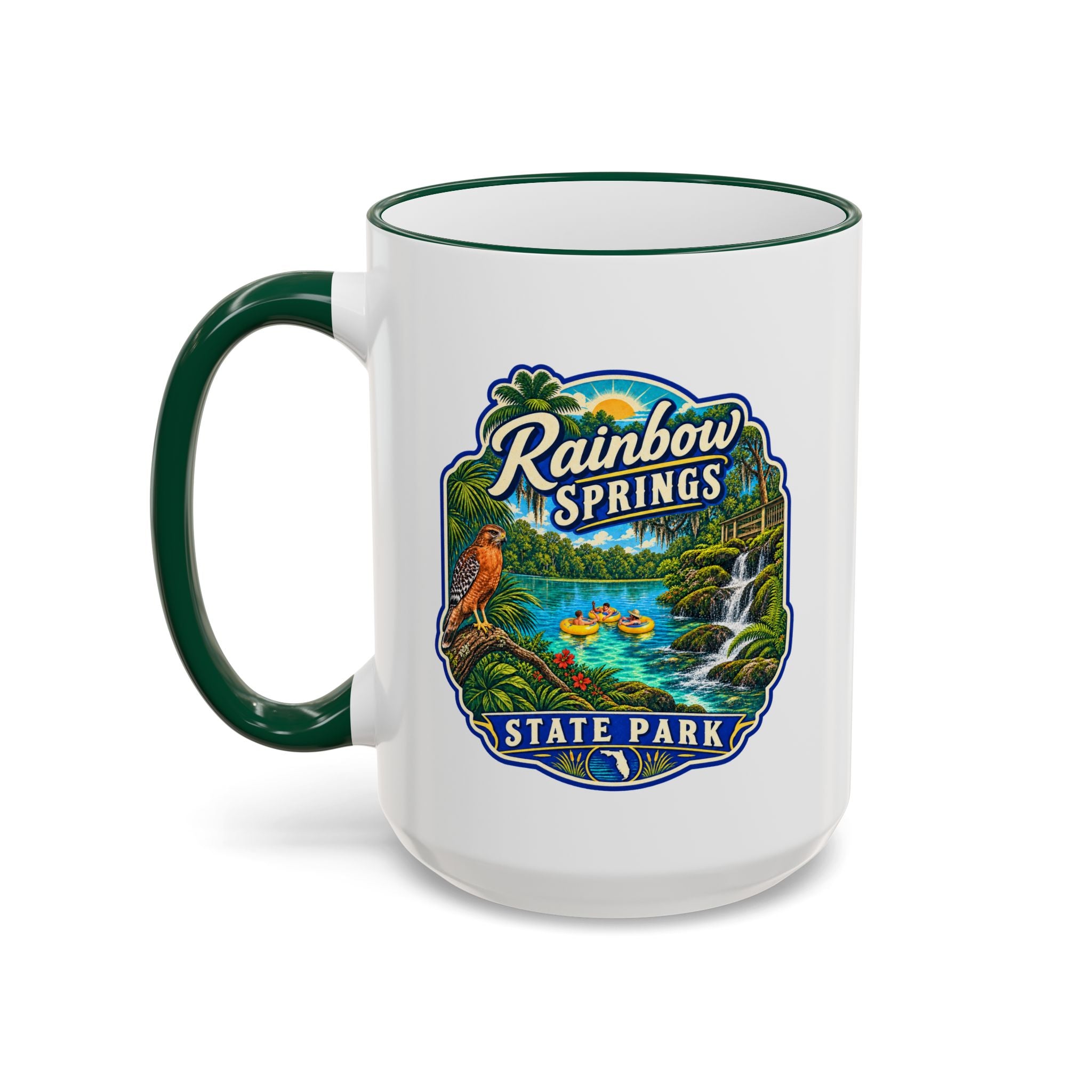 Rainbow Springs Accent Rim & Handle 11oz/15oz