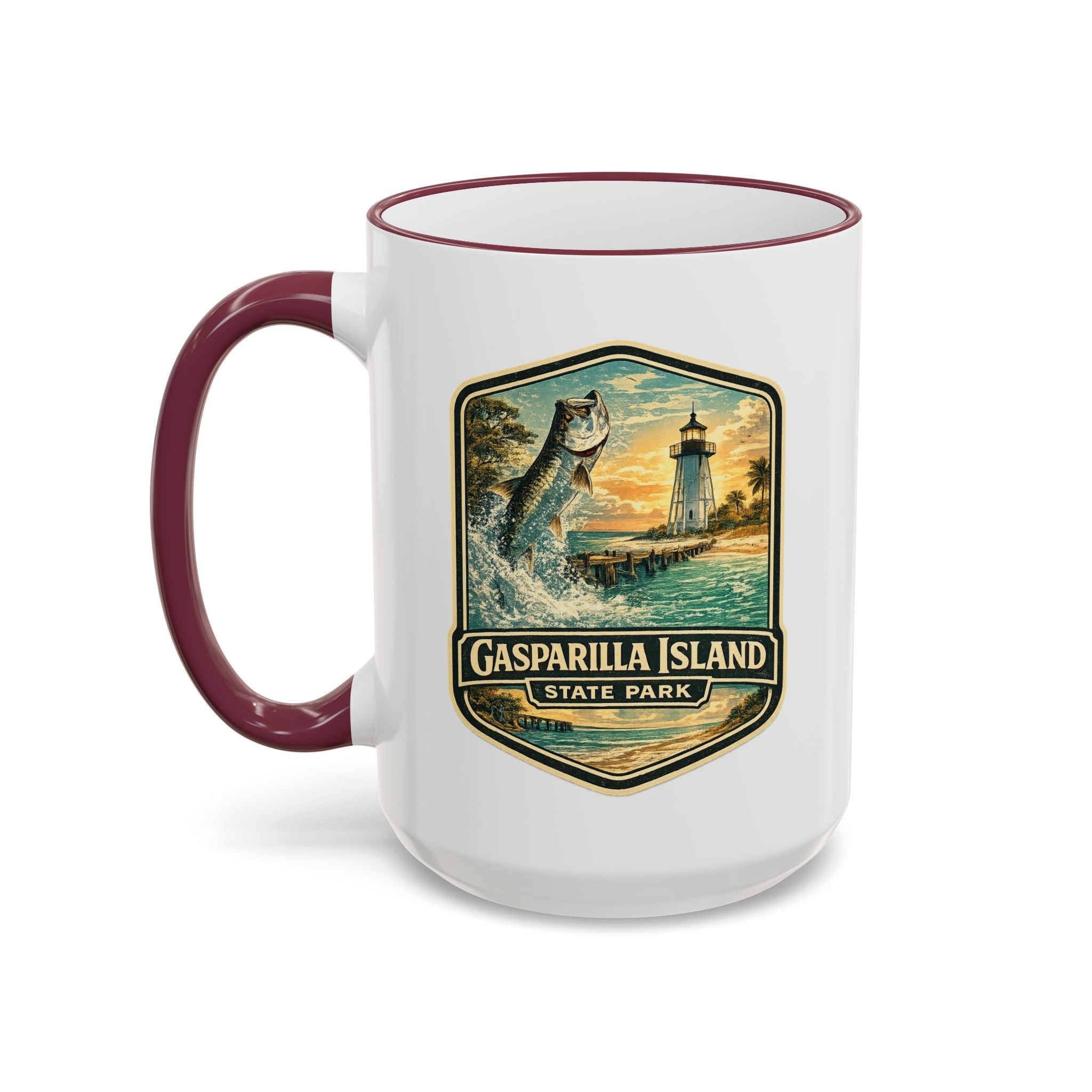 Gasparilla Island Accent Rim & Handle 11oz/15oz