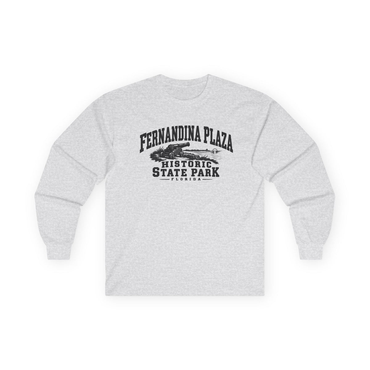 Fernandina Plaza Historic State Park Logo- Long Sleeve Tee