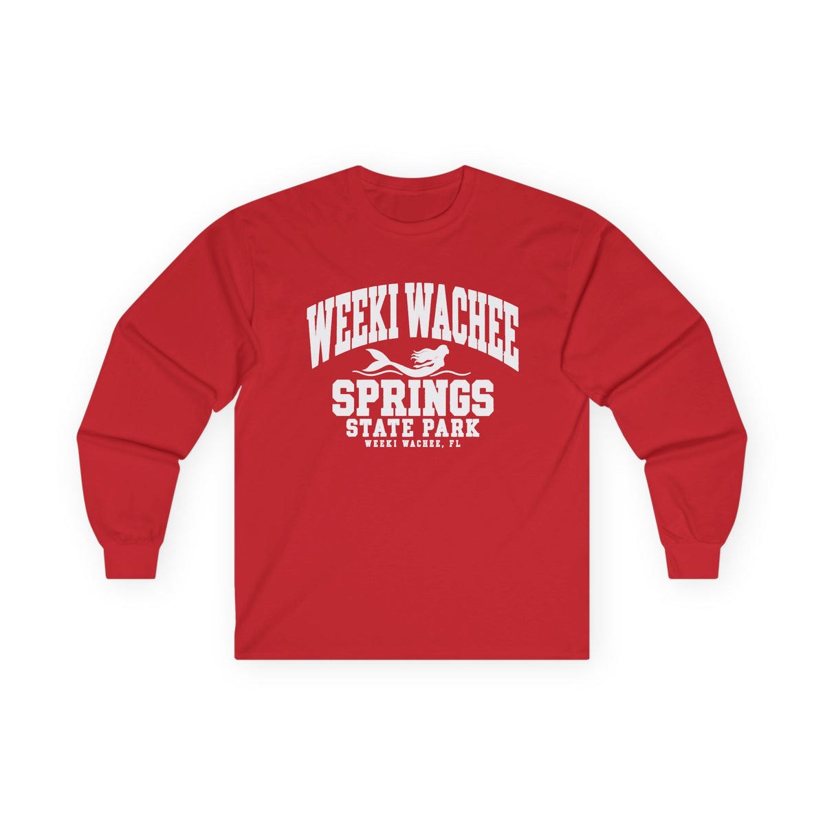 Weeki Wachee State Park Emblem- Long Sleeve Tee
