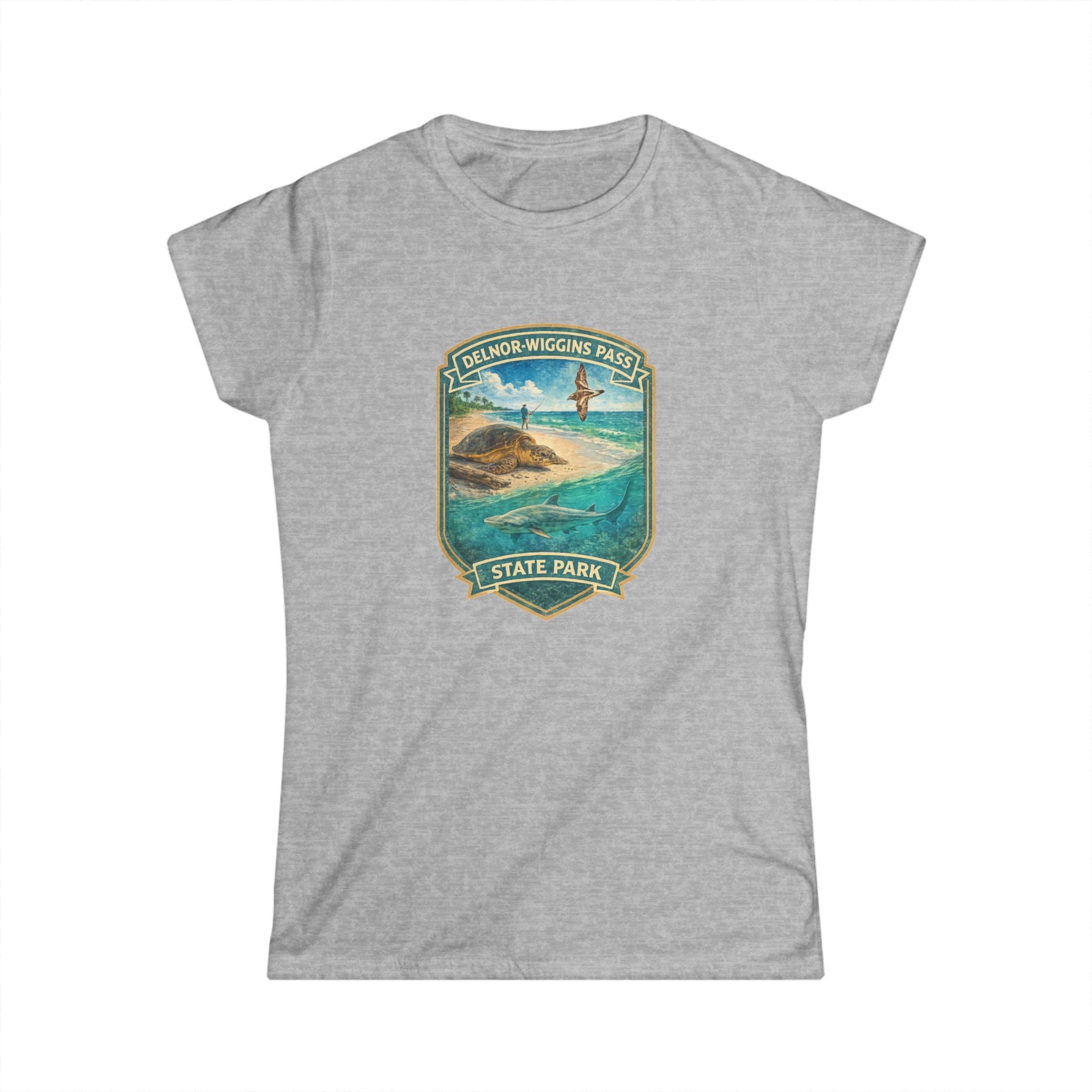 Delnor-Wiggins Pass- Vintage Tee