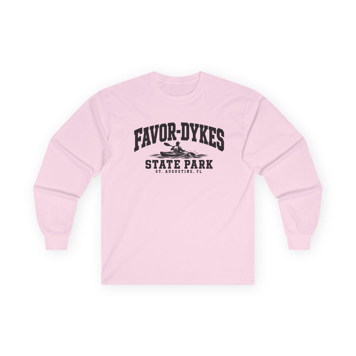Favor-Dykes State Park Vintage Logo- Long Sleeve Tee