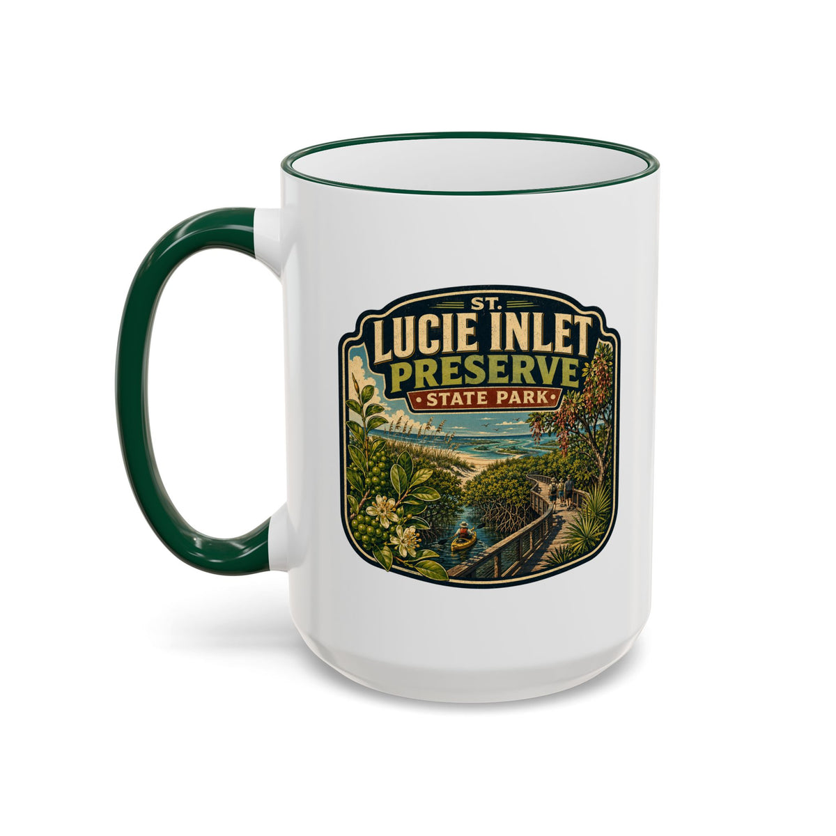 St. Lucie Inlet — Accent Rim & Handle 11oz/15oz