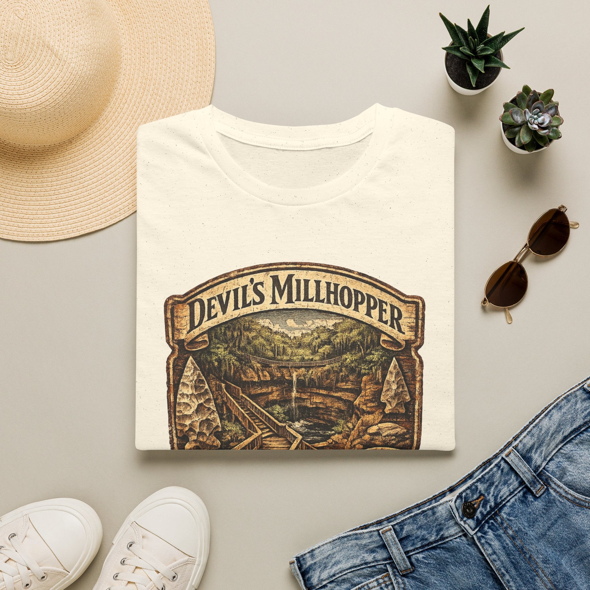 Devil's Millhopper- Retro Tee