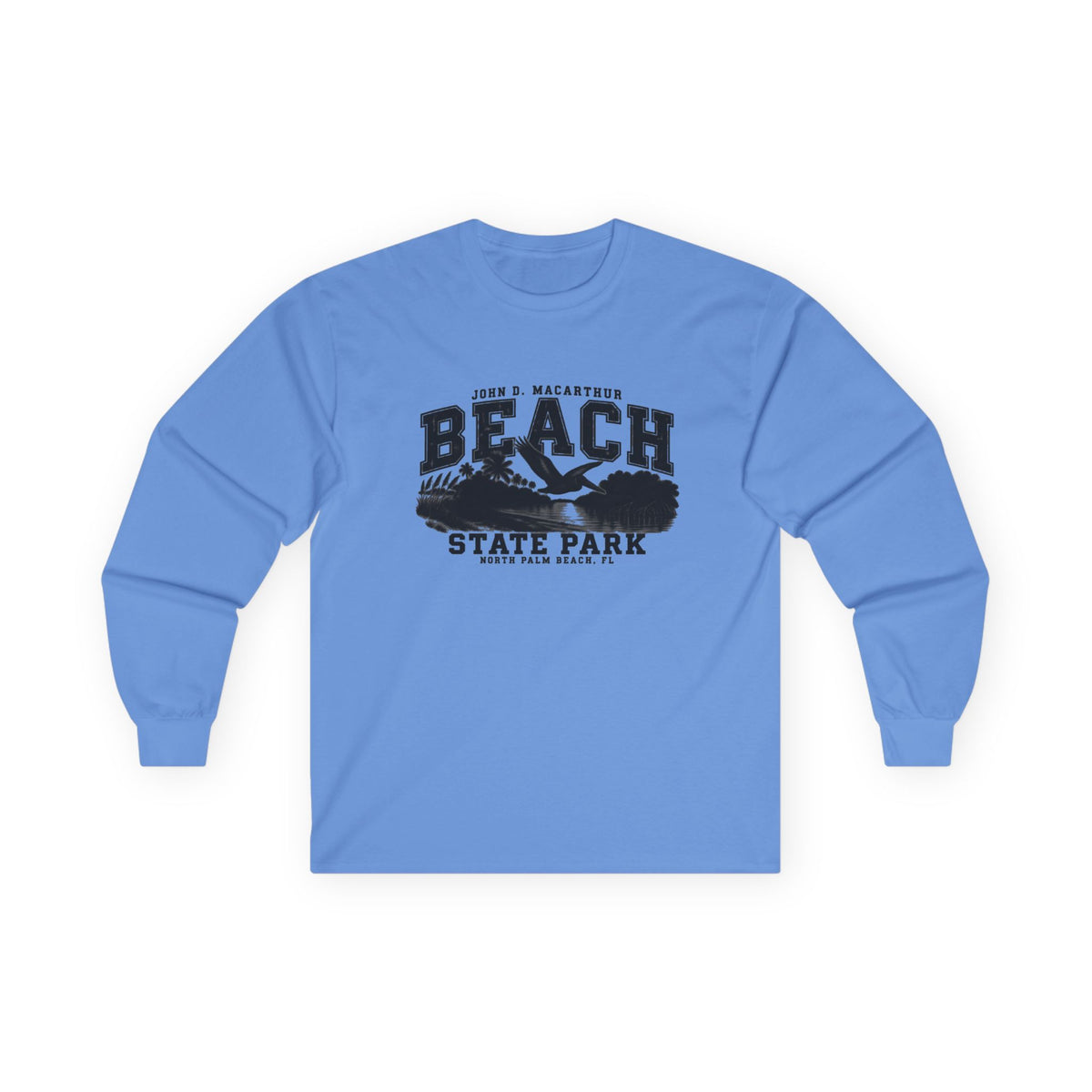 John D. MacArthur Beach State Park Logo- Long Sleeve Tee
