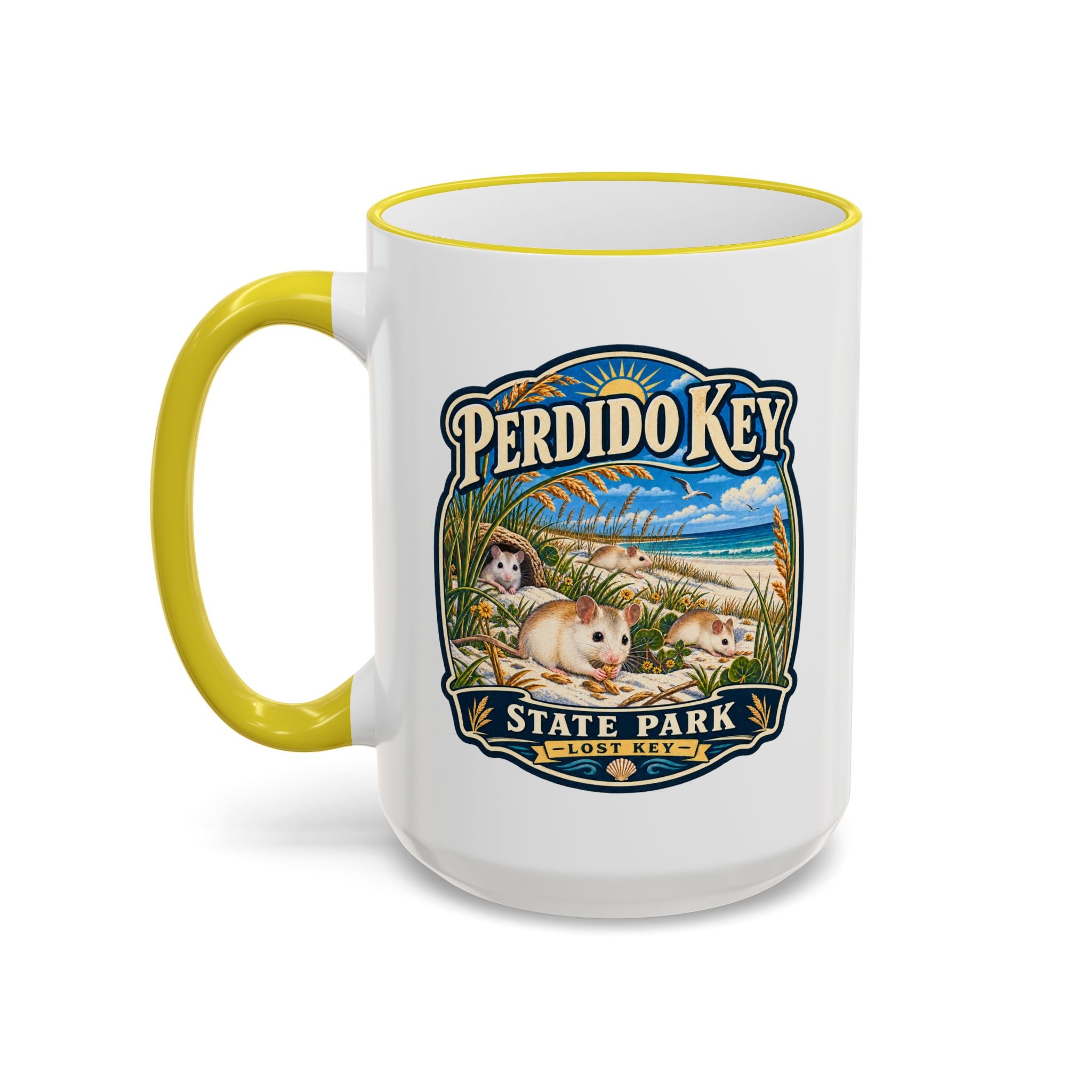 Perdido Key Accent Rim & Handle 11oz/15oz