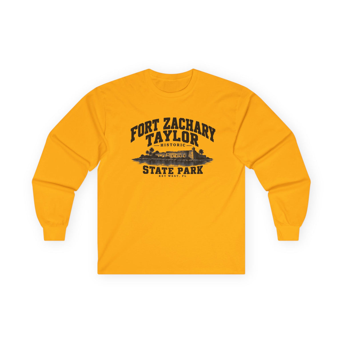 Fort Zachary Taylor Historic State Park Logo- Long Sleeve Tee