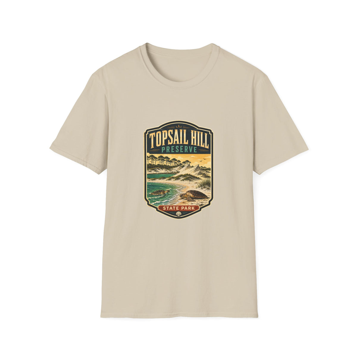 Topsail Hill — Retro Tee
