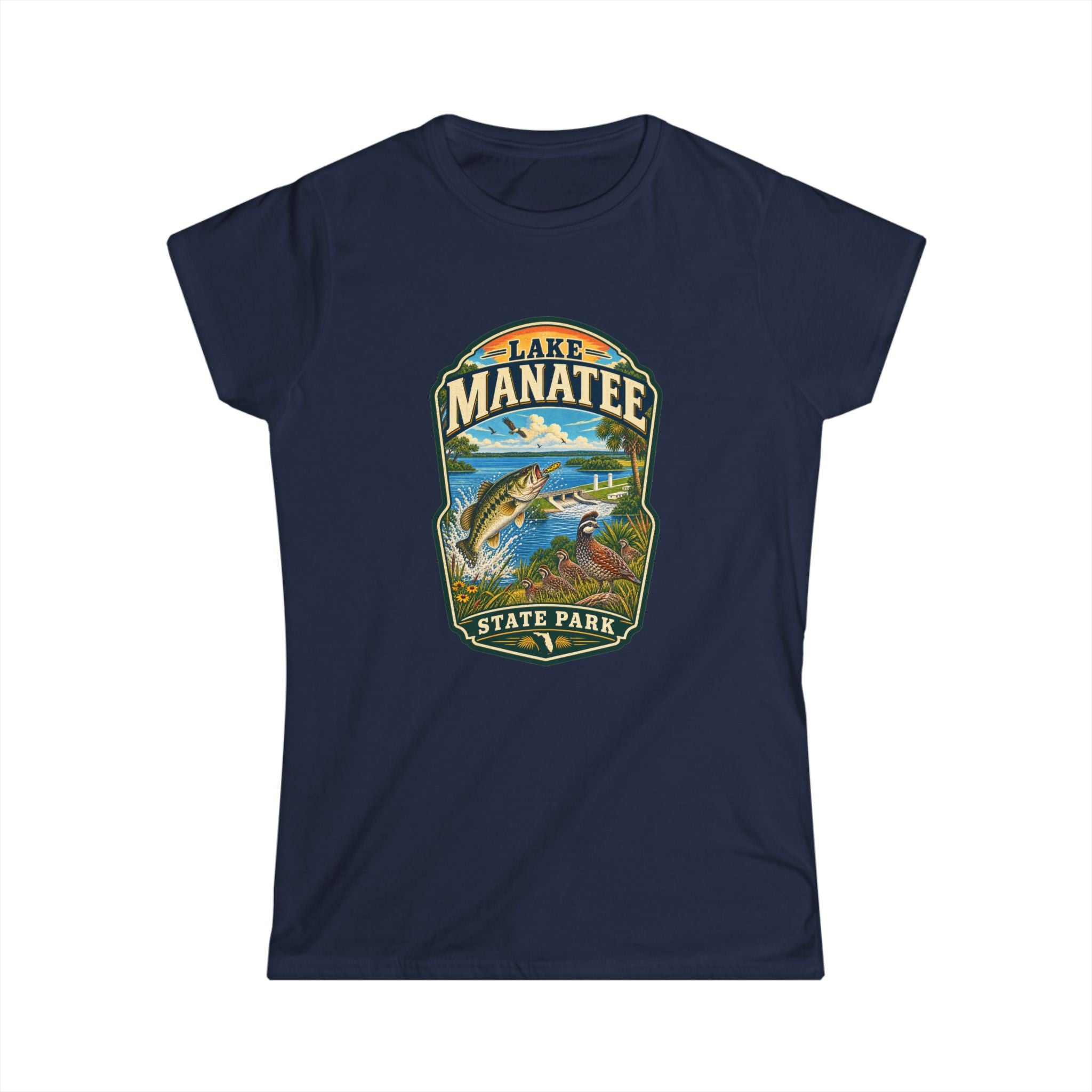 Lake Manatee- Vintage Tee