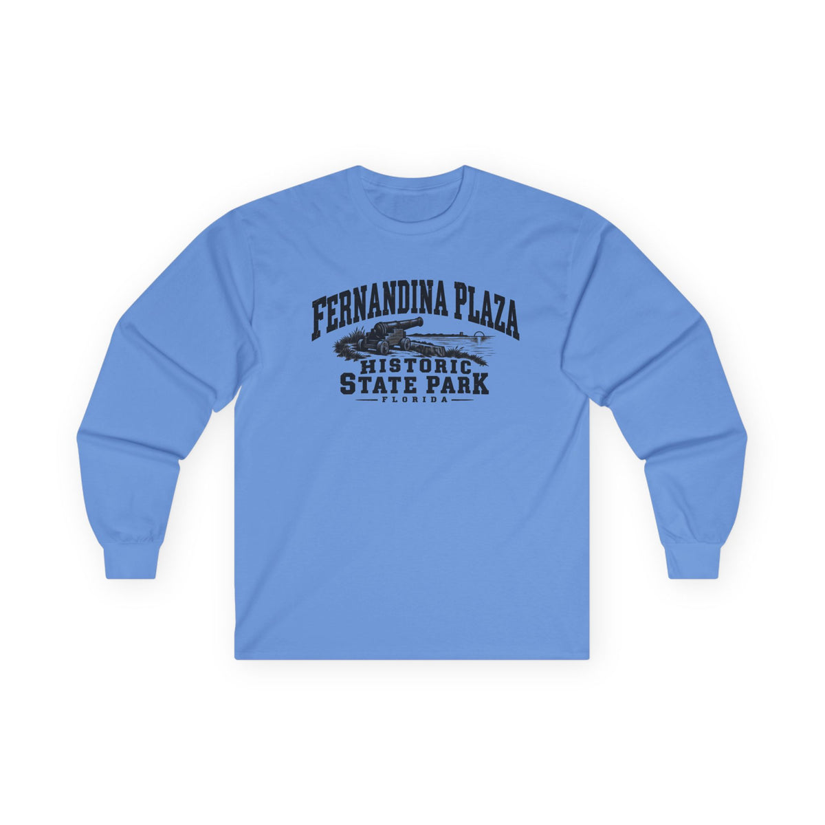 Fernandina Plaza Historic State Park Logo- Long Sleeve Tee