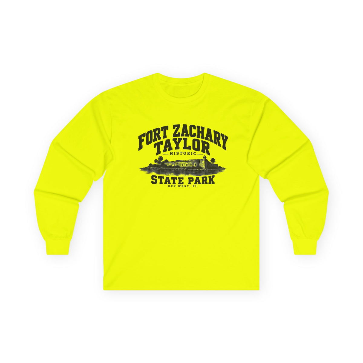 Fort Zachary Taylor Historic State Park Logo- Long Sleeve Tee