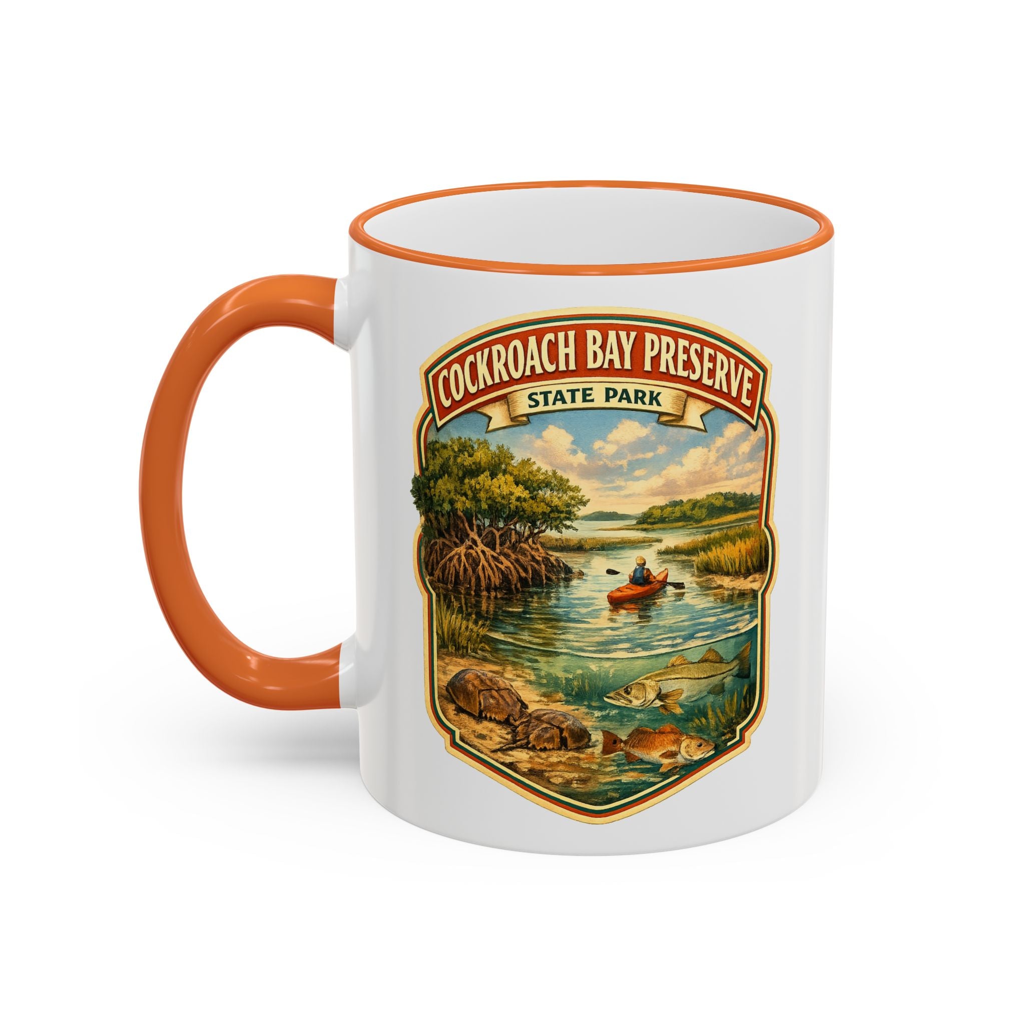 Cockroach Bay Preserve Accent Rim & Handle 11oz/15oz