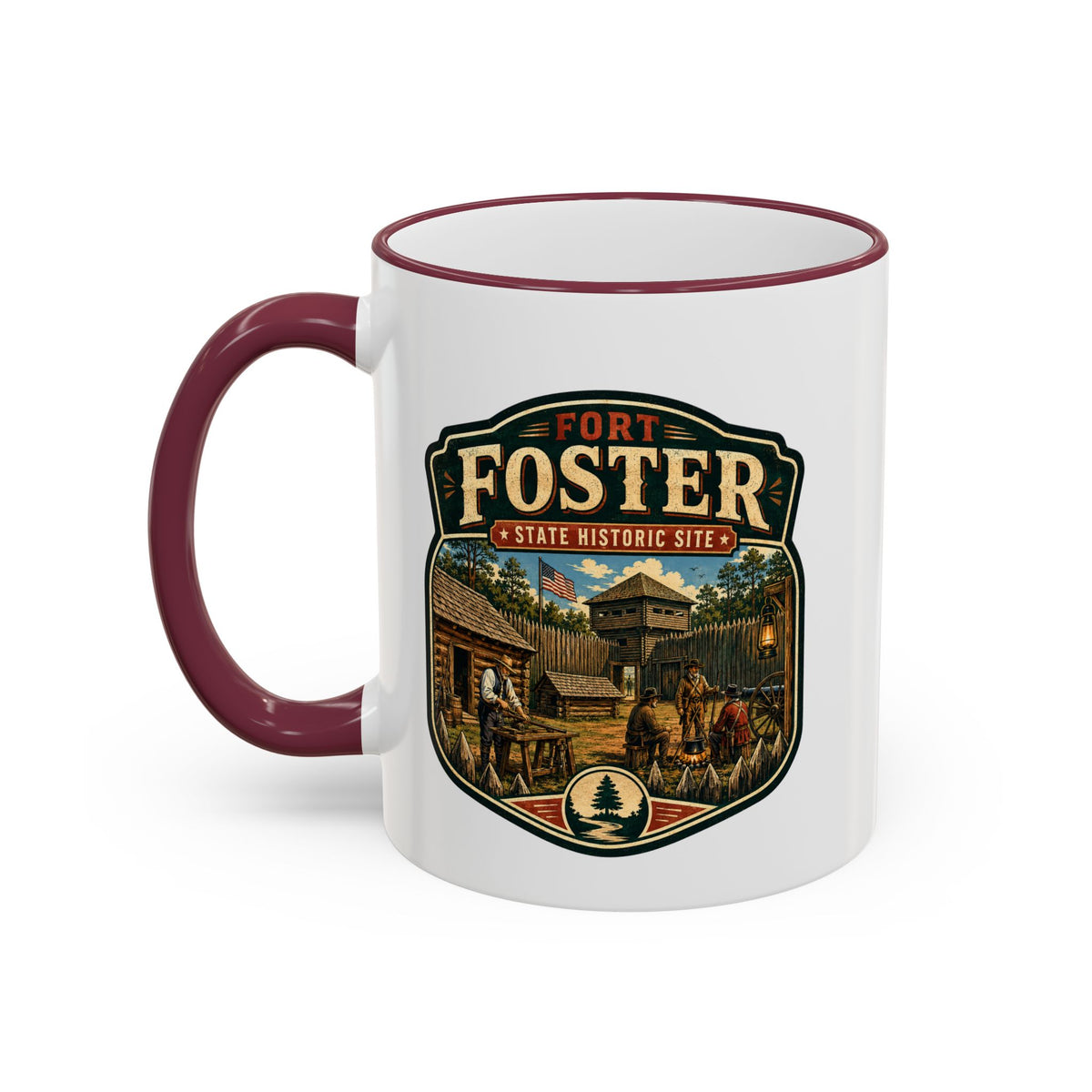 Fort Foster — Accent Rim & Handle 11oz/15oz
