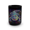 CUSTOMIZABLE Alligator Black Mug —  15oz