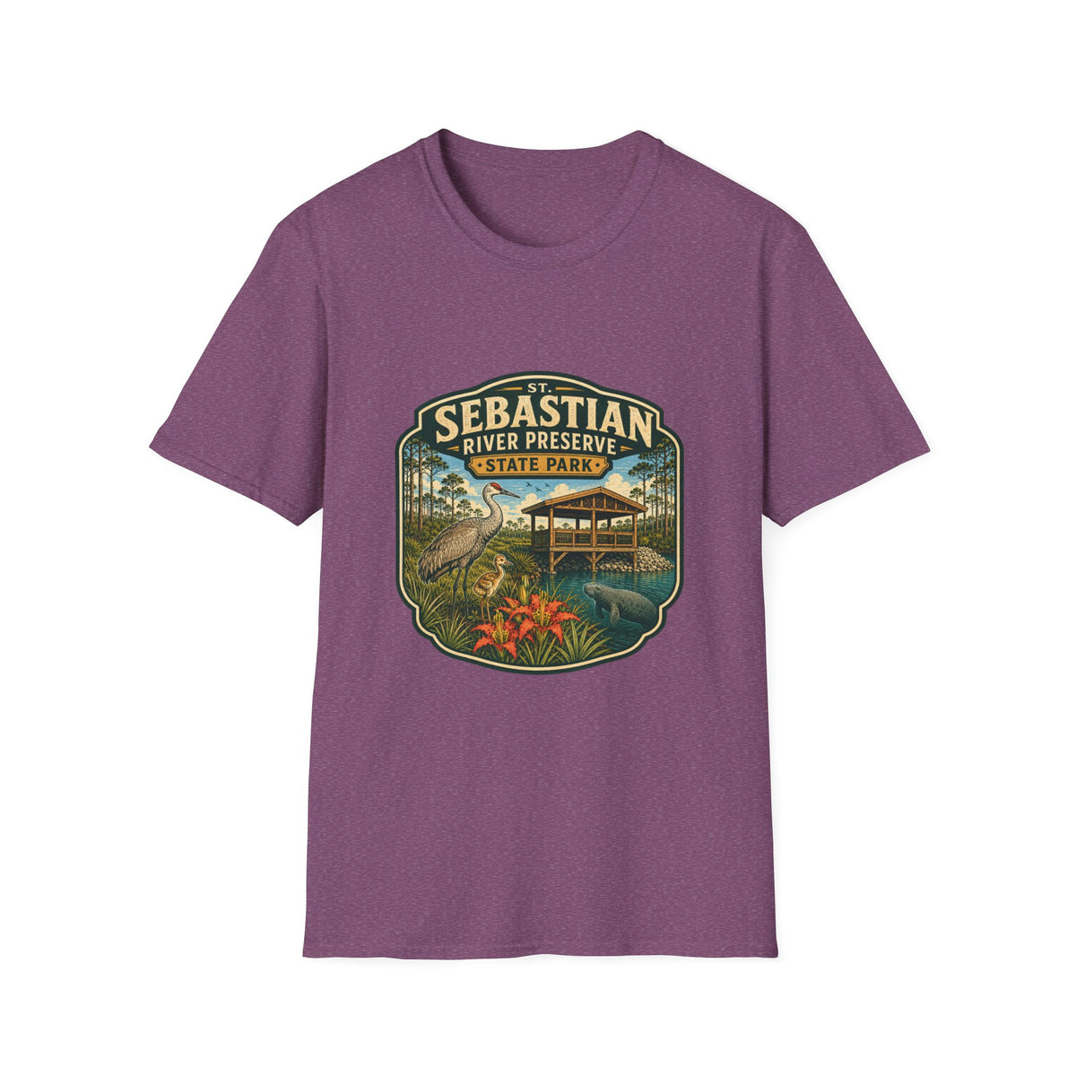 St. Sebastian River — Retro Tee