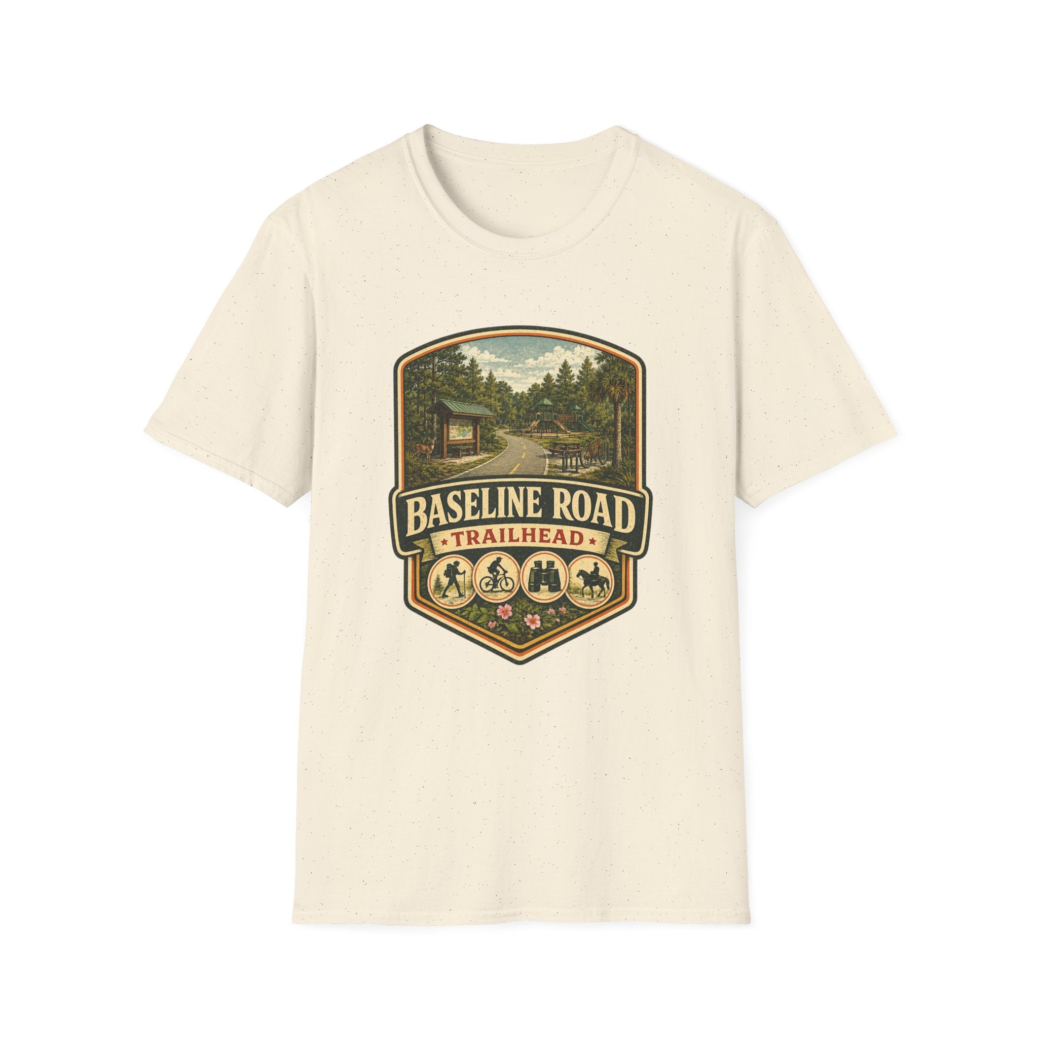 Baseline Road - Retro Tee