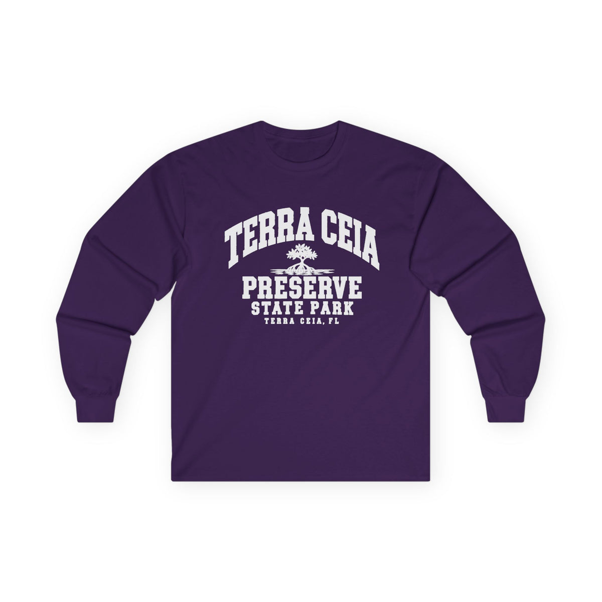 Terra Ceia Preserve State Park Logo- Long Sleeve Tee