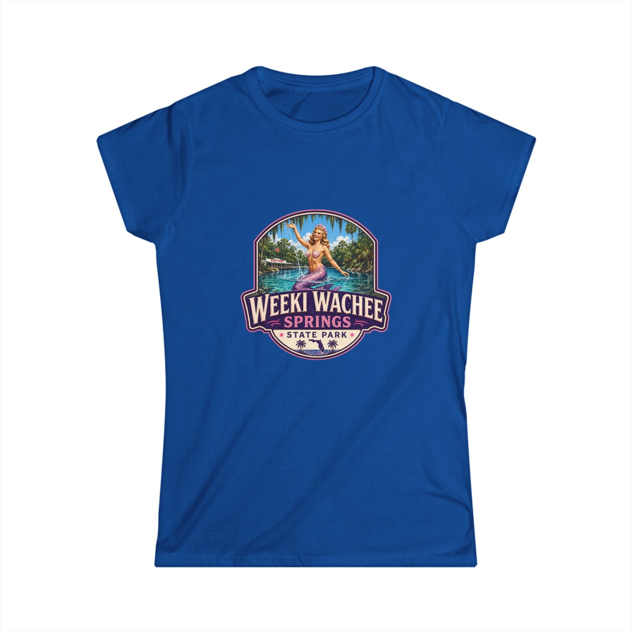 Weeki Wachee Springs- Vintage Tee Pink
