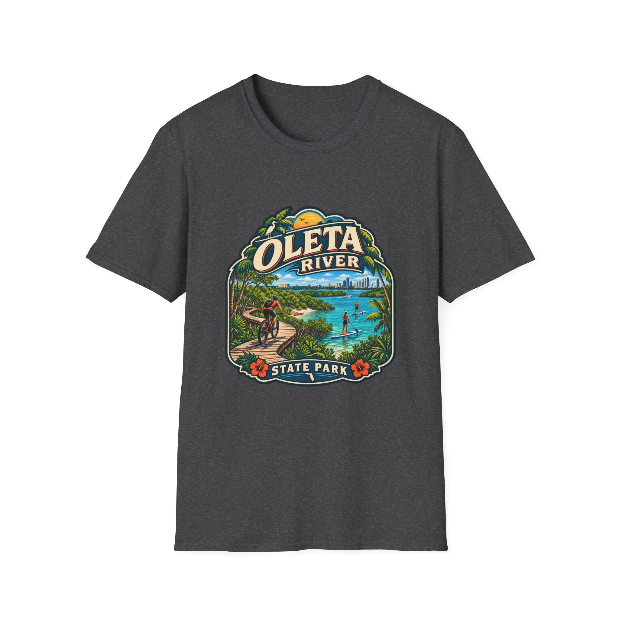 Oleta River- Retro Tee