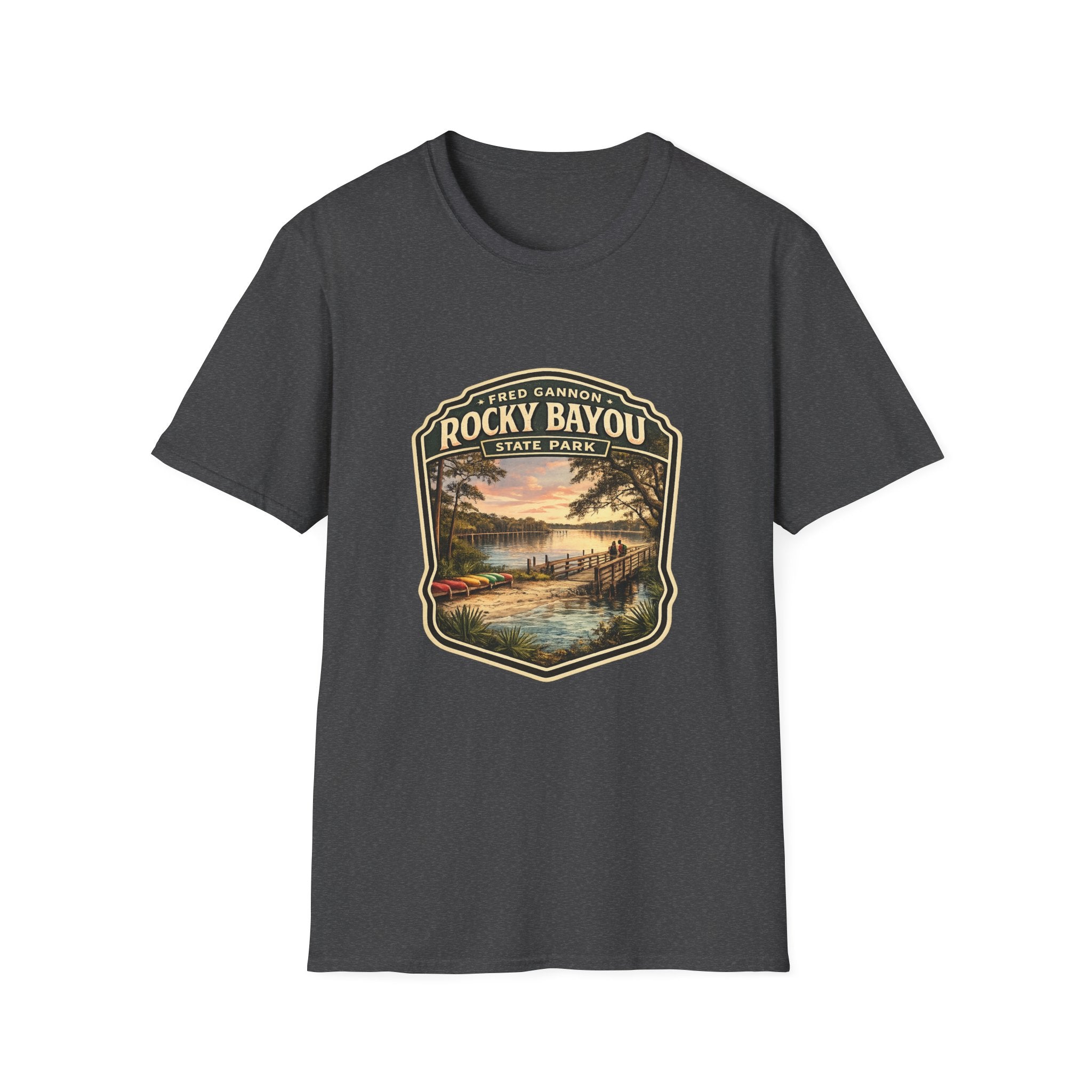 Rocky Bayou- Retro Tee