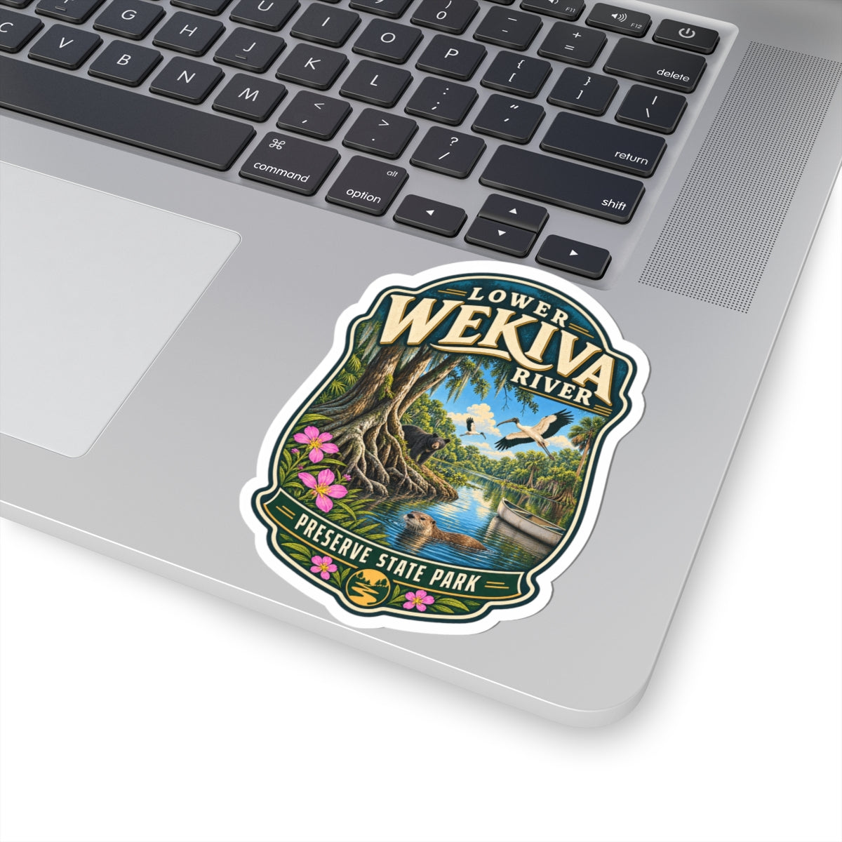 Lower Wekiva River Preserve State Park Sticker — Scenic Nature Badge