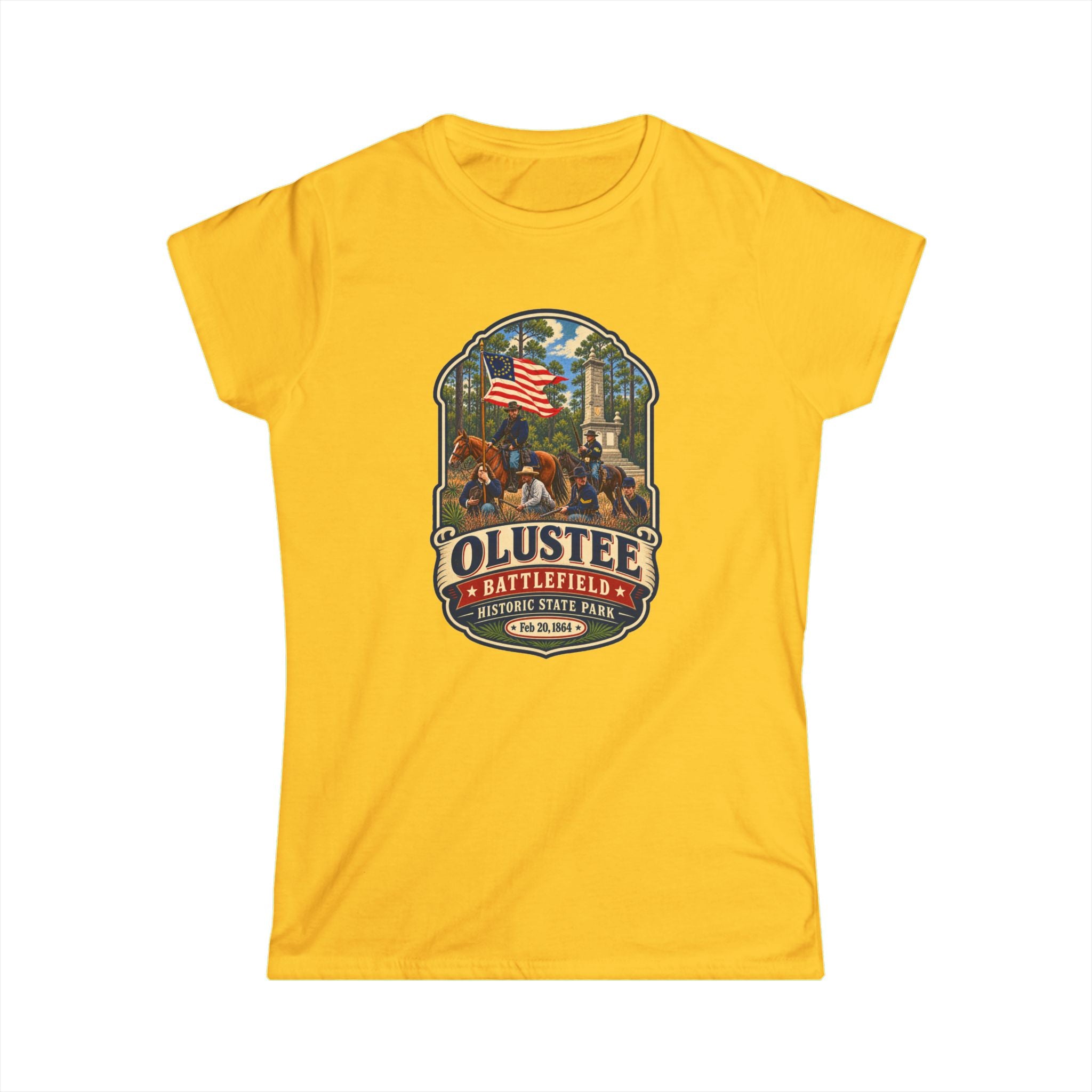 Olustee Battlefield- Vintage Tee