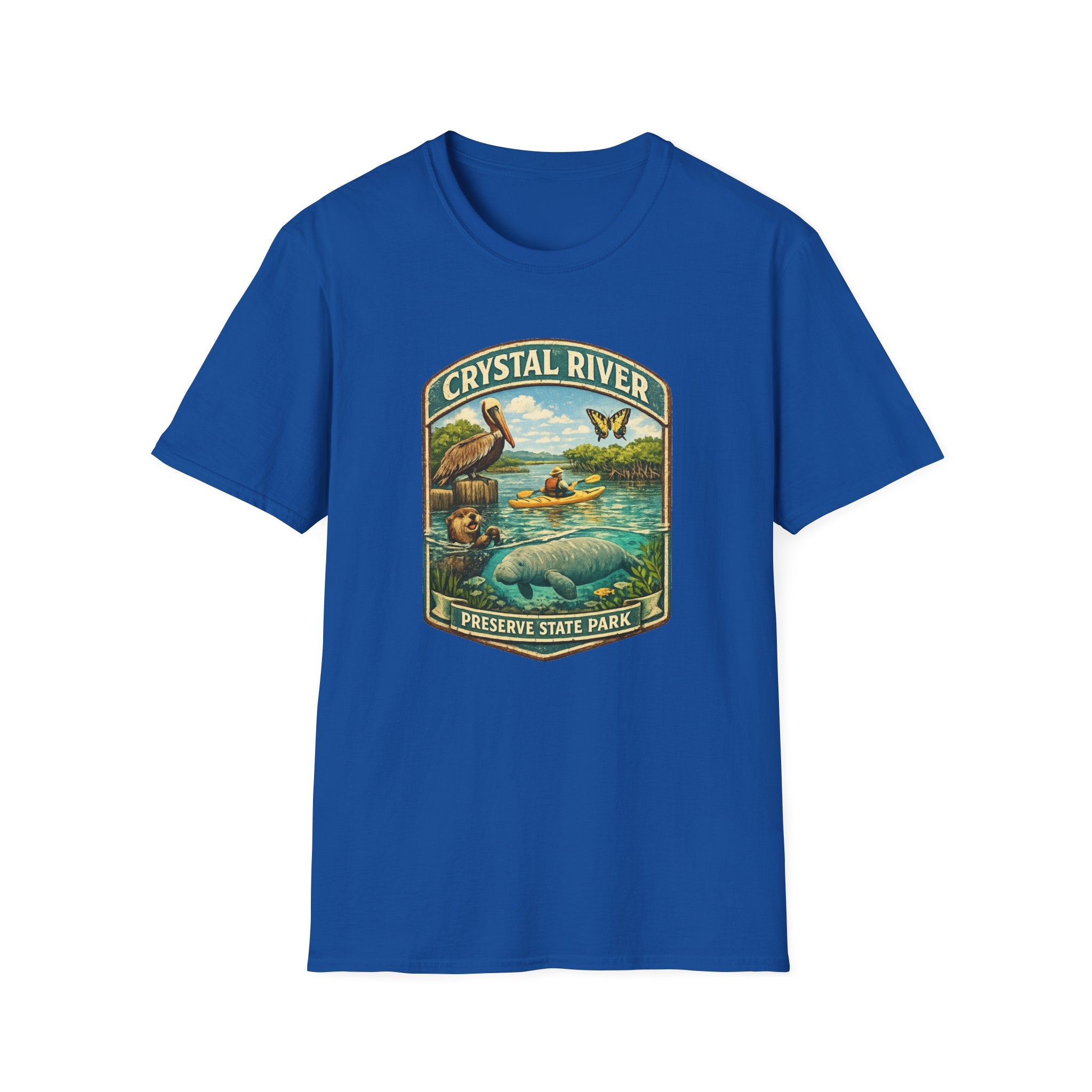 Crystal River Preserve- Retro Tee