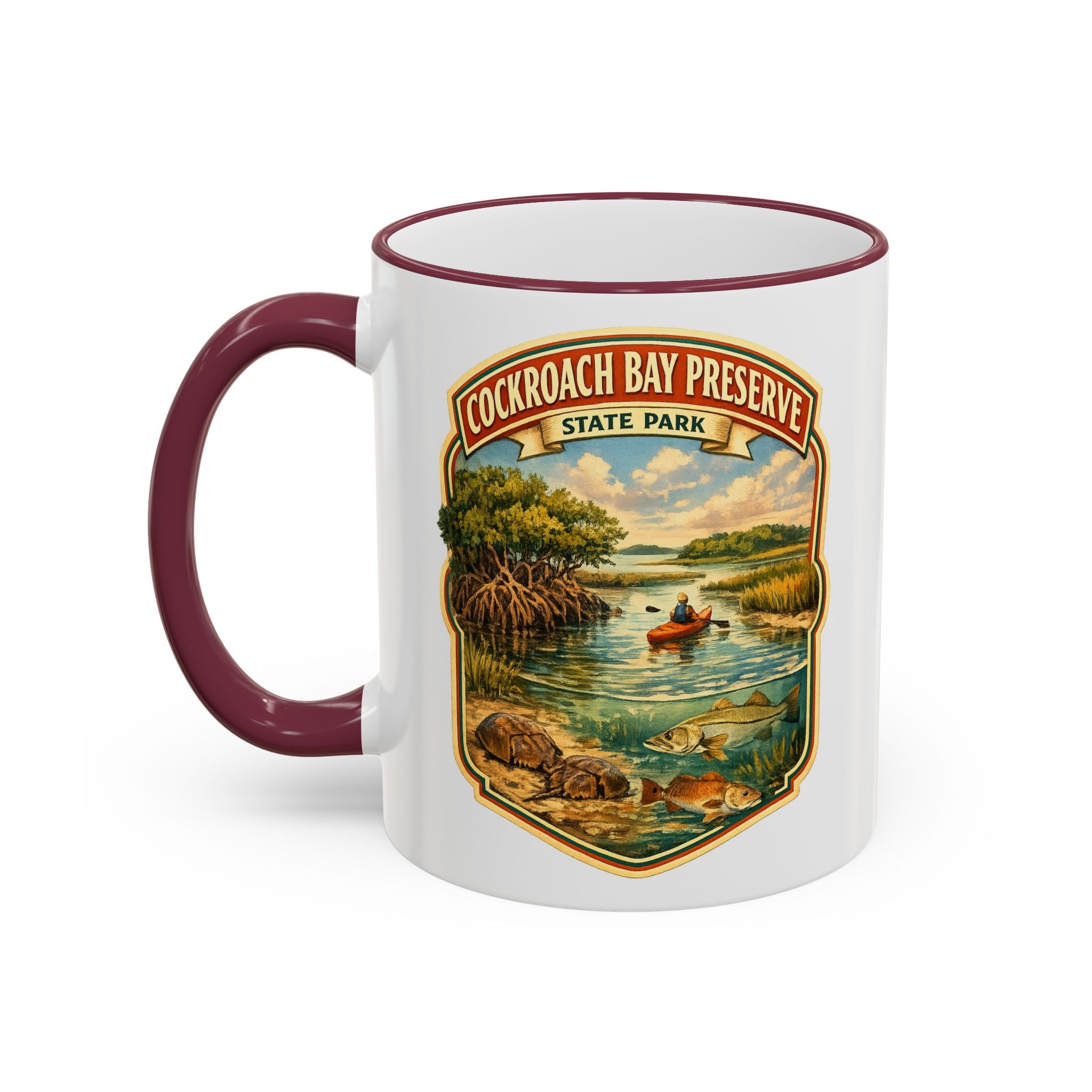 Cockroach Bay Preserve Accent Rim & Handle 11oz/15oz