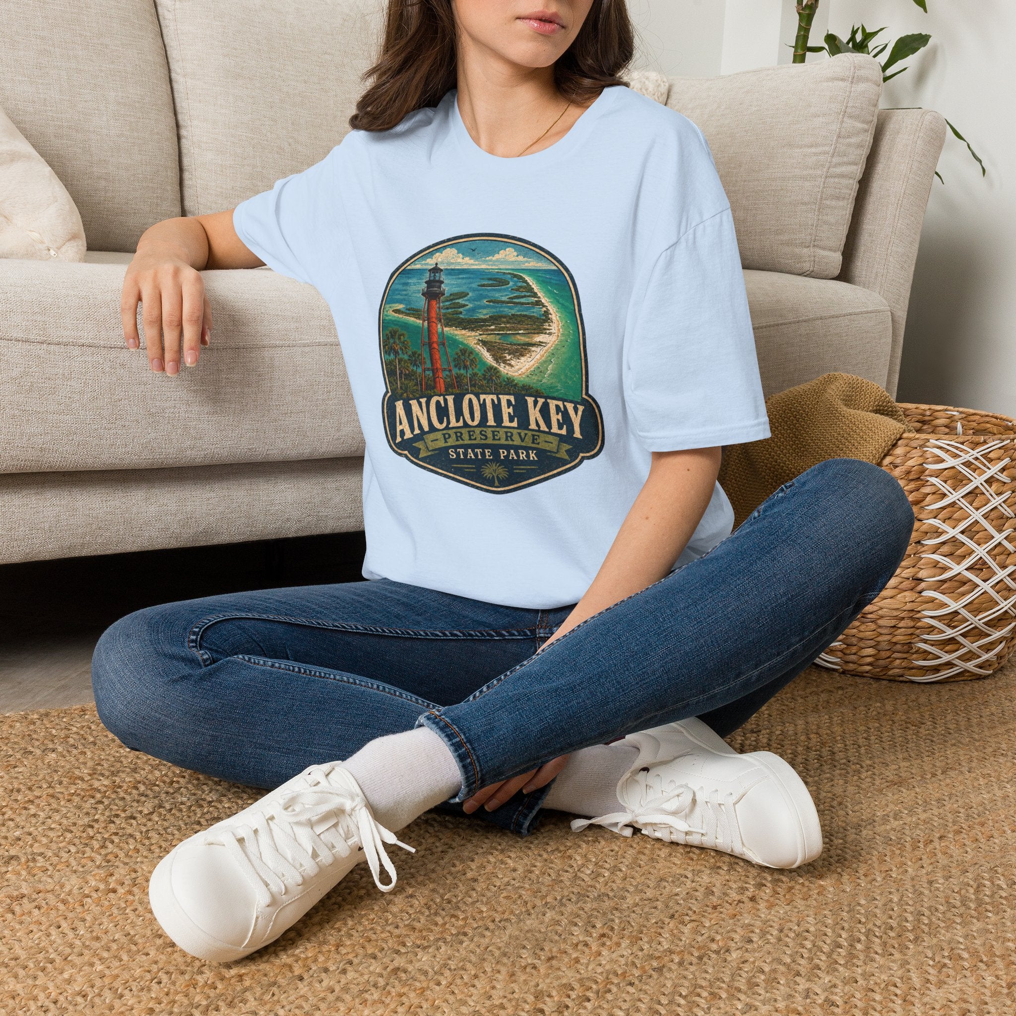Anclote Key - Retro Tee