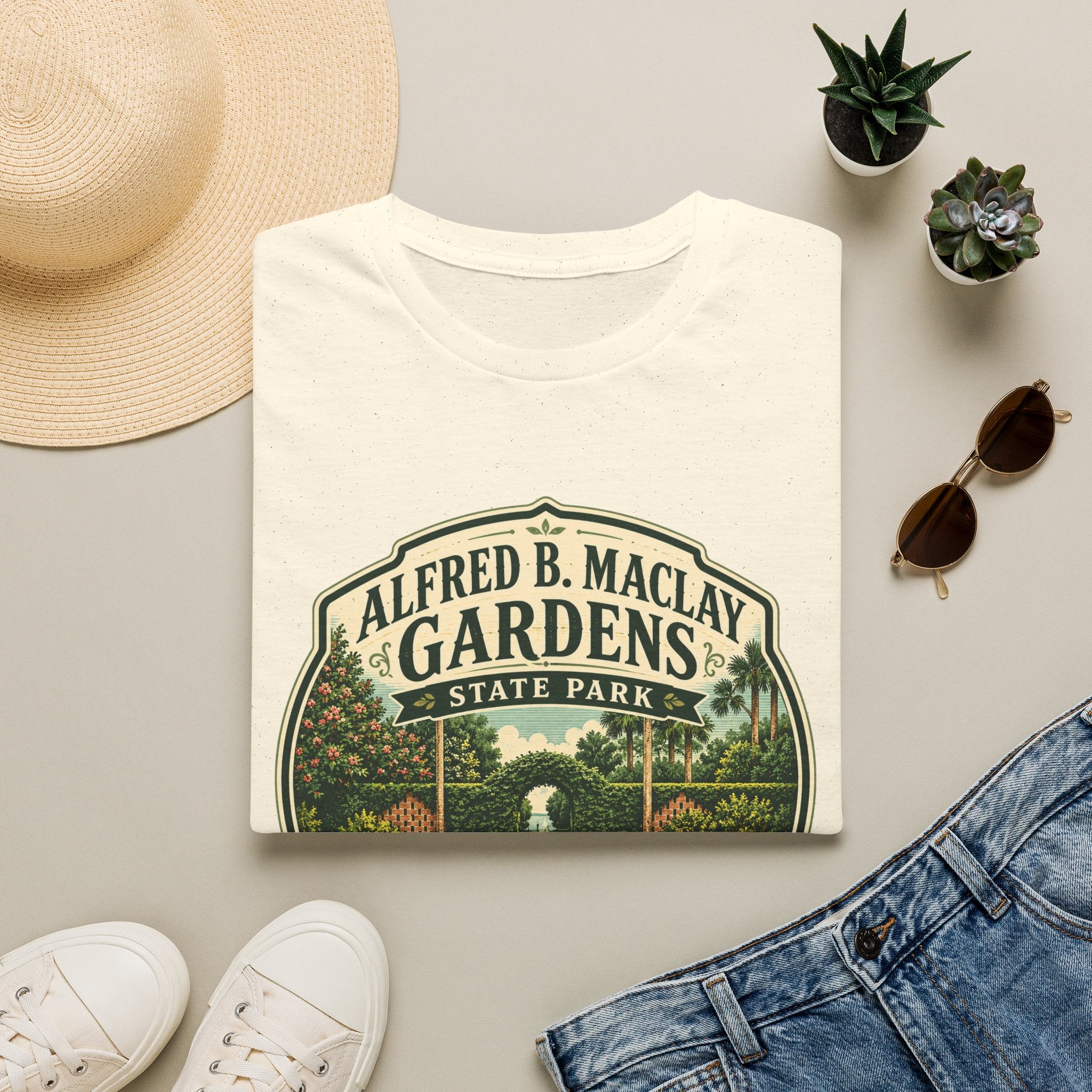 Maclay Gardens — Retro Tee