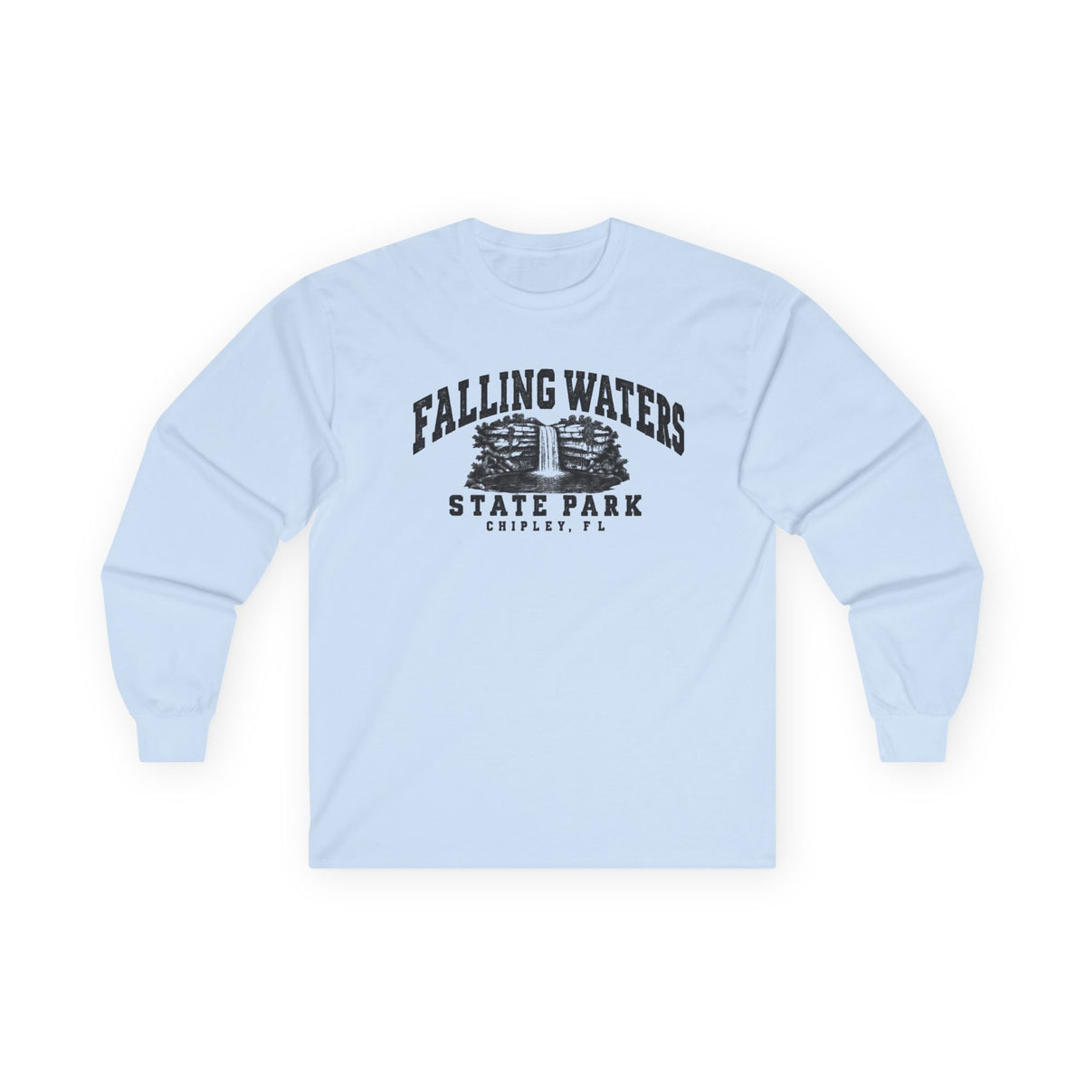 Falling Waters State Park Vintage Emblem- Long Sleeve Tee