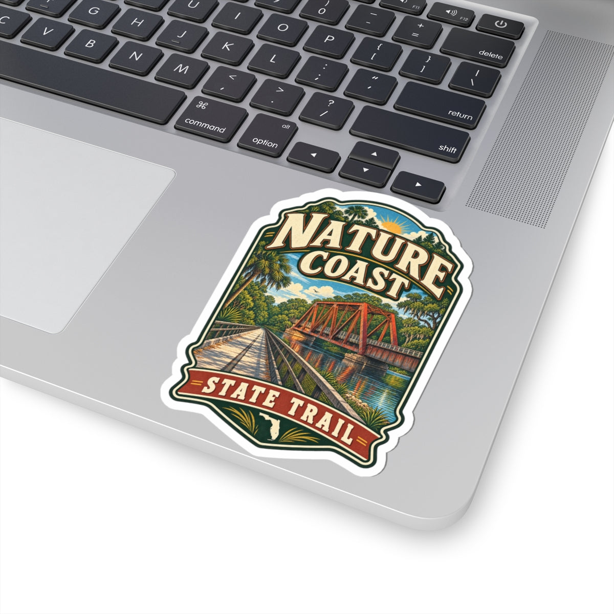 Nature Coast State Trail Sticker — Scenic Outdoor Travel Decal