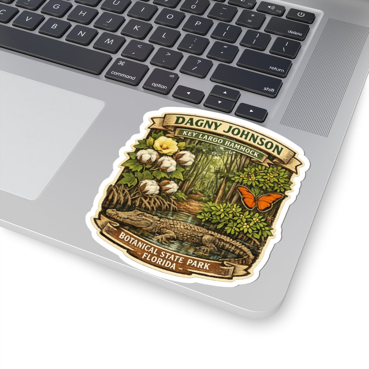 Dagny Johnson Botanical State Park Florida Sticker — Key Largo Hammock Vintage Nature Decal