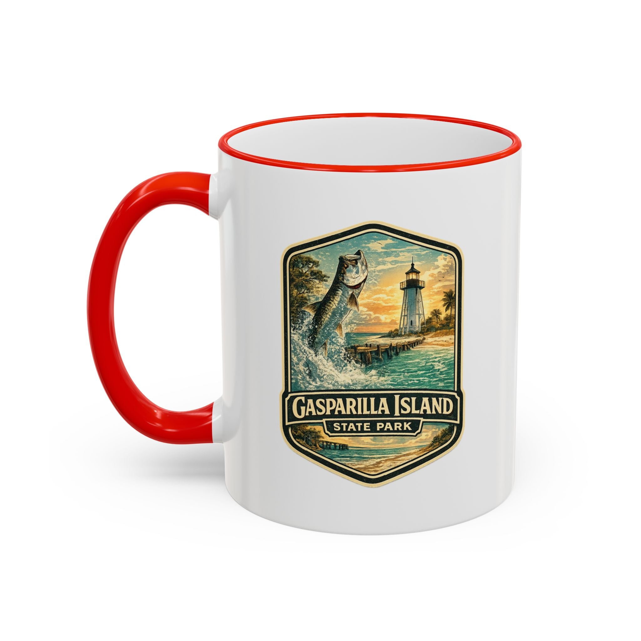 Gasparilla Island Accent Rim & Handle 11oz/15oz