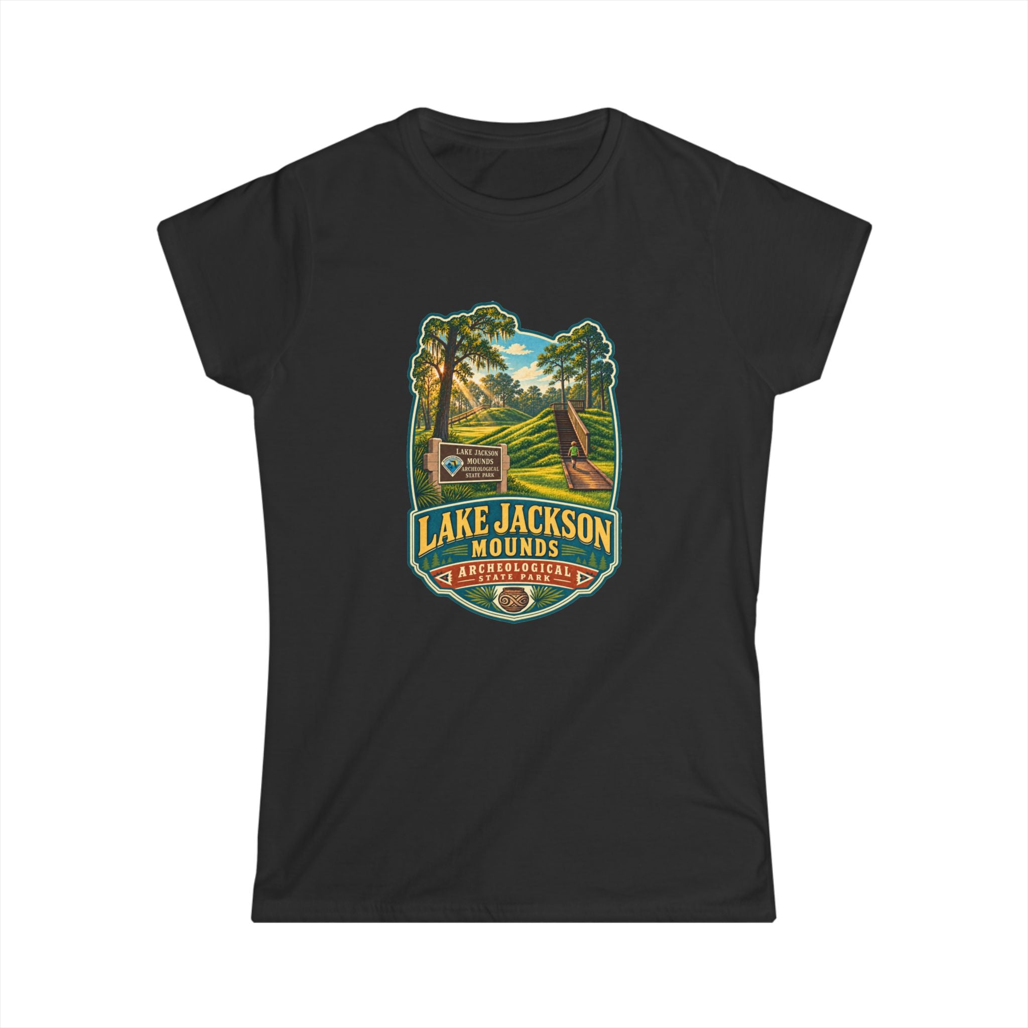 Lake Jackson Mounds- Vintage Tee