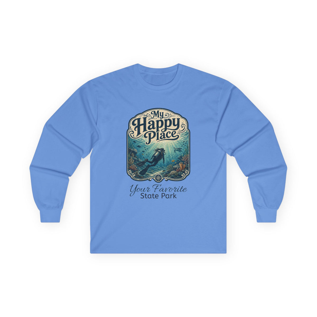 CUSTOMIZABLE Ocean — Vintage SCUBA Shirt