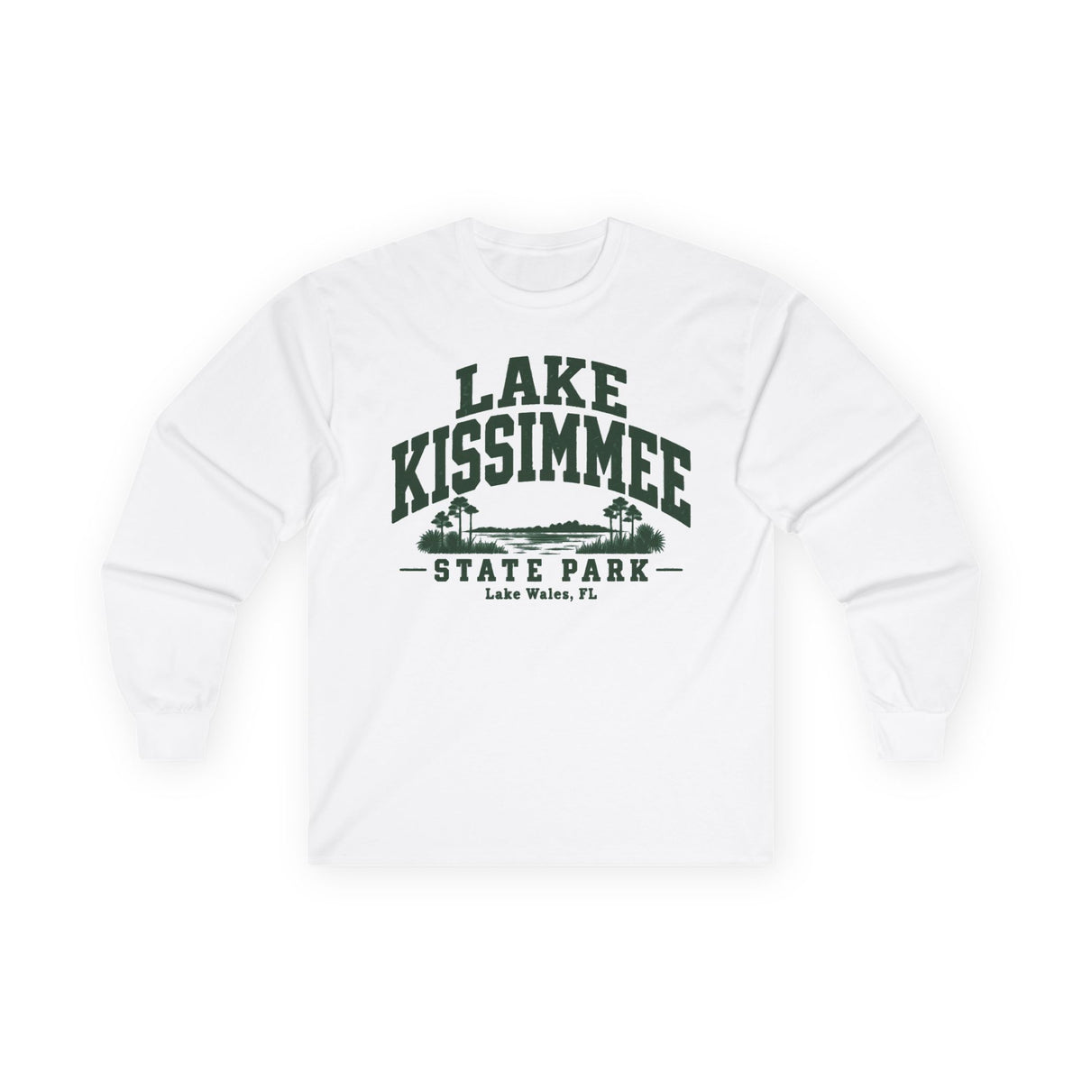 Lake Kissimmee State Park Logo- Long Sleeve Tee