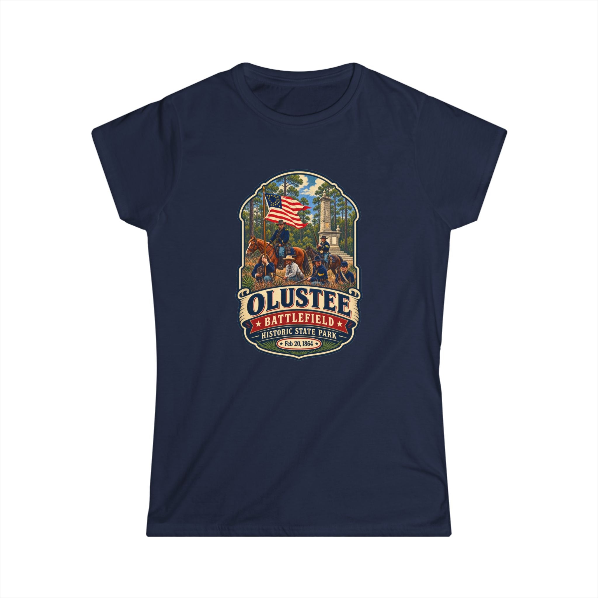 Olustee Battlefield- Vintage Tee